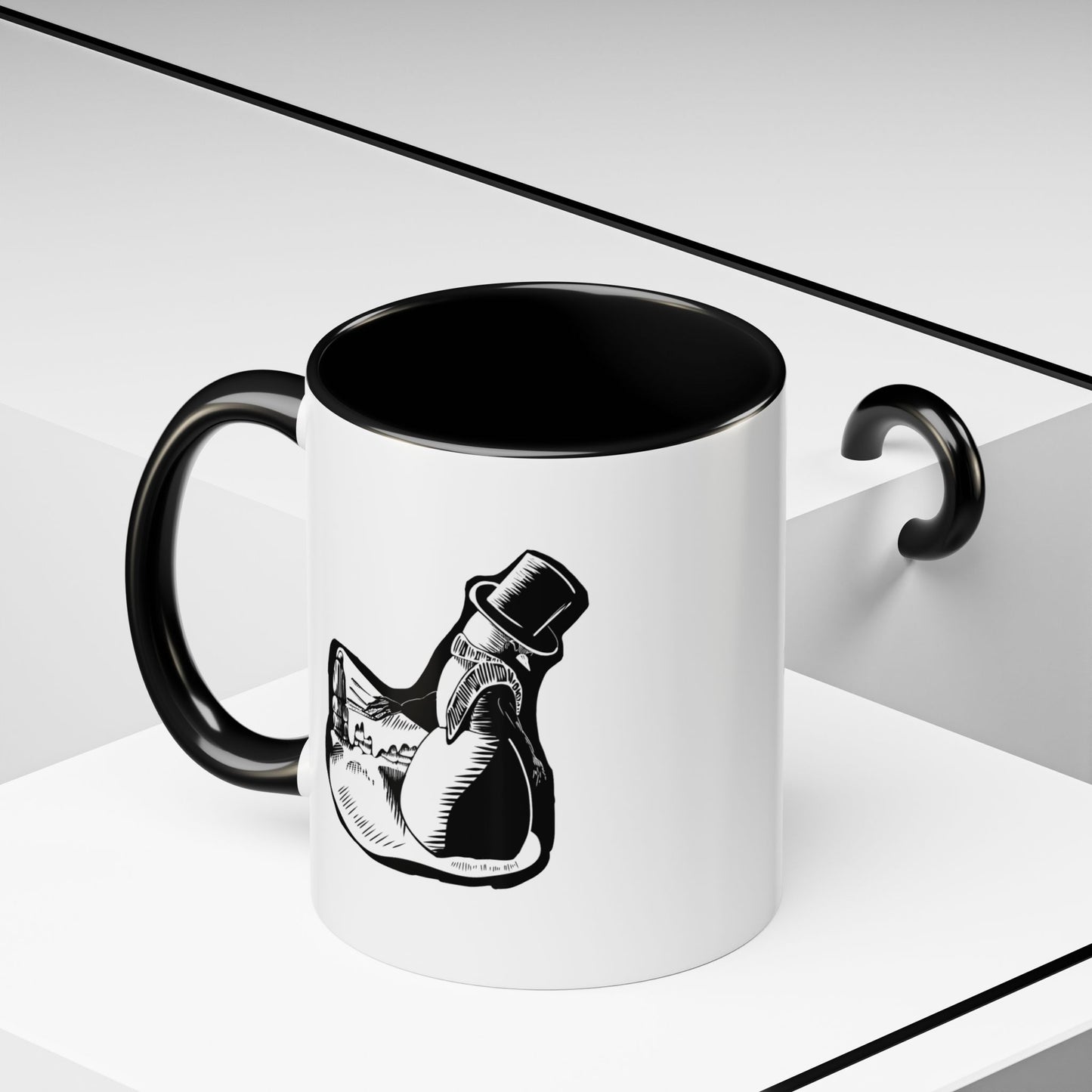 Dark of Christmas Night, Das Gift | Accent Coffee Mug (11, 15oz)