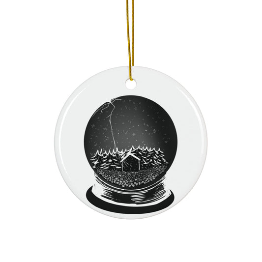 So Many Fragile Things, Das Gift | Ceramic Ornaments, 2-Side Print, (1pc, 3pcs, 5pcs, 10pcs)