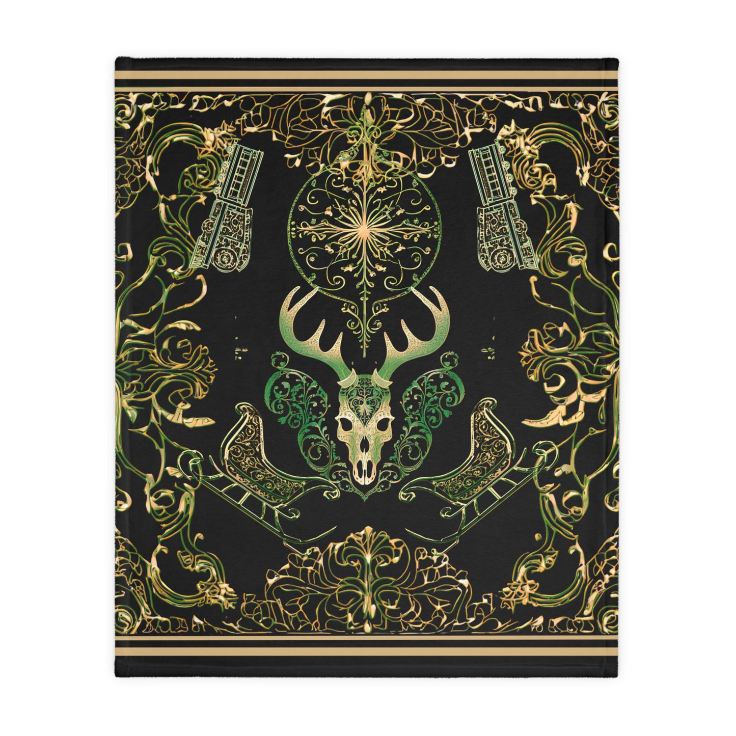 Das Gift | Velveteen Microfiber Blanket (Two-sided print)