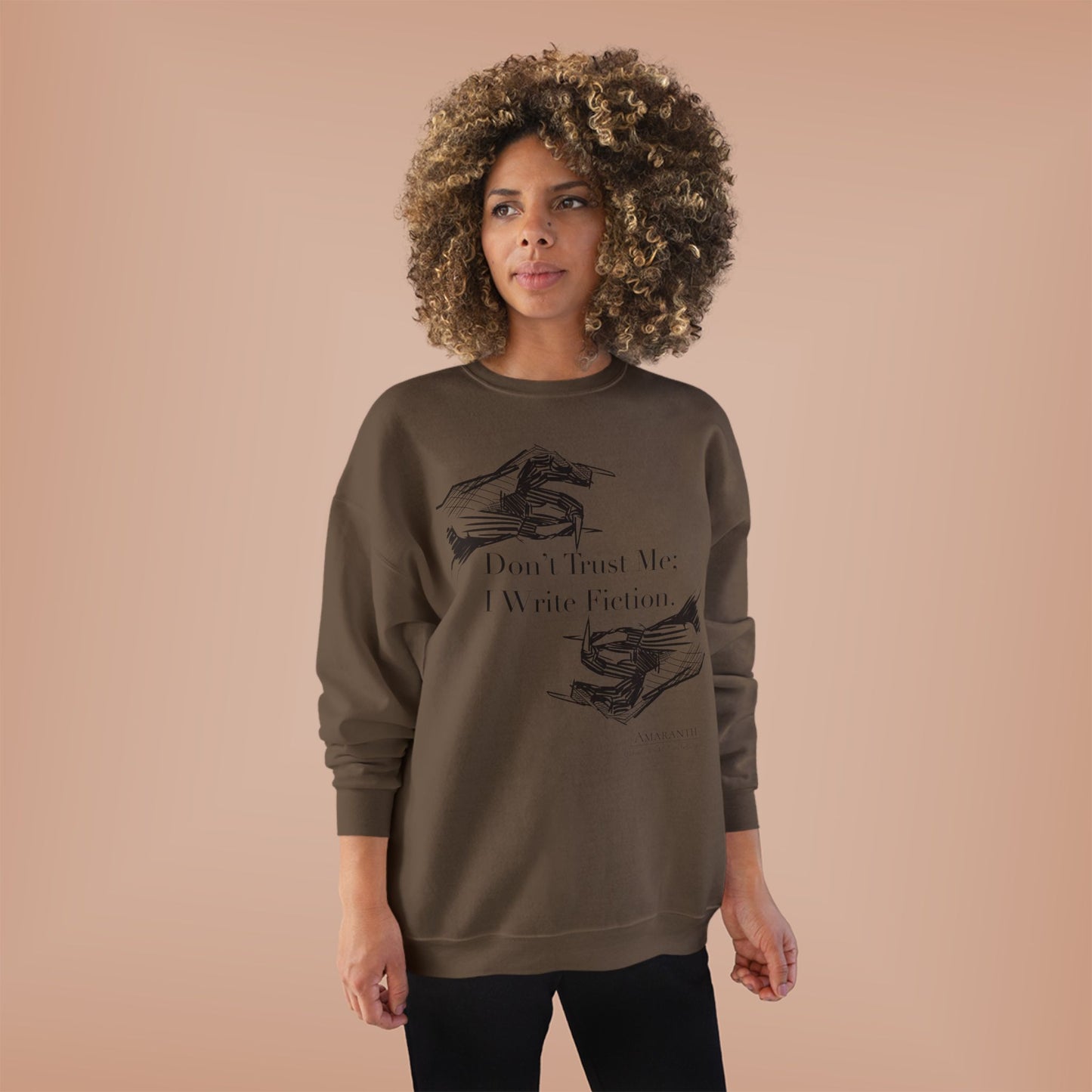 Don't Trust Me | Unisex EcoSmart® Crewneck Sweatshirt