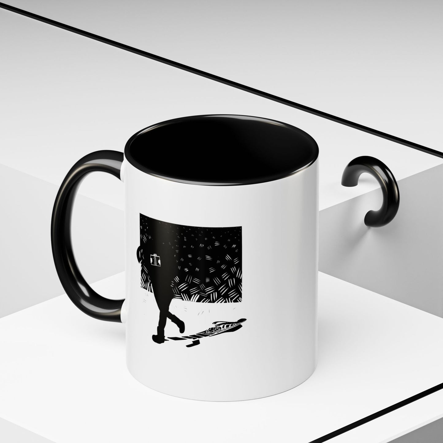The Gift, Das Gift | Accent Coffee Mug (11, 15oz)