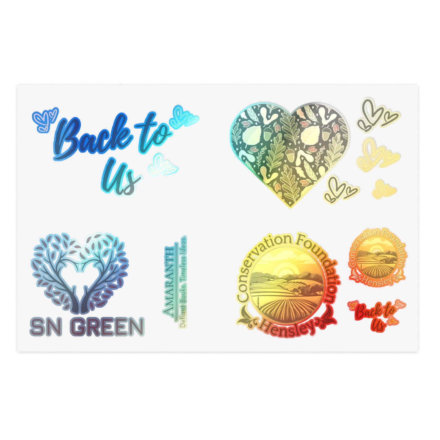 Back to Us | Sticker Sheets