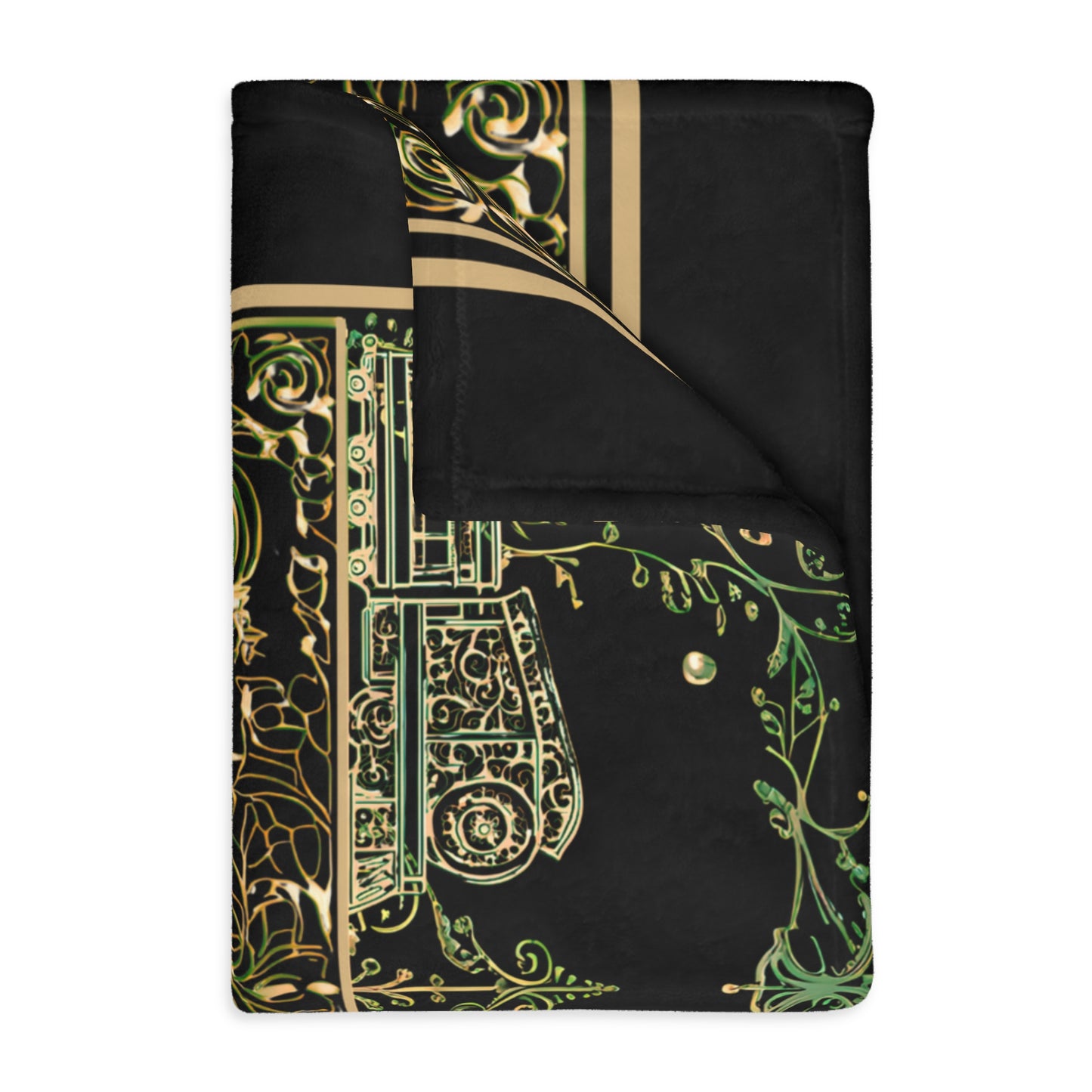 Das Gift | Velveteen Microfiber Blanket (Two-sided print)