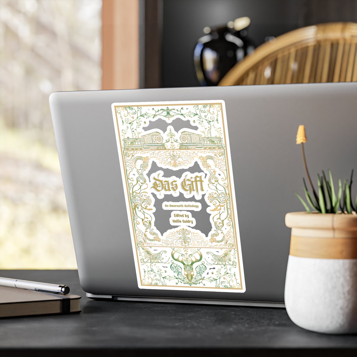 Das Gift (white) | Kiss-Cut Vinyl Decals