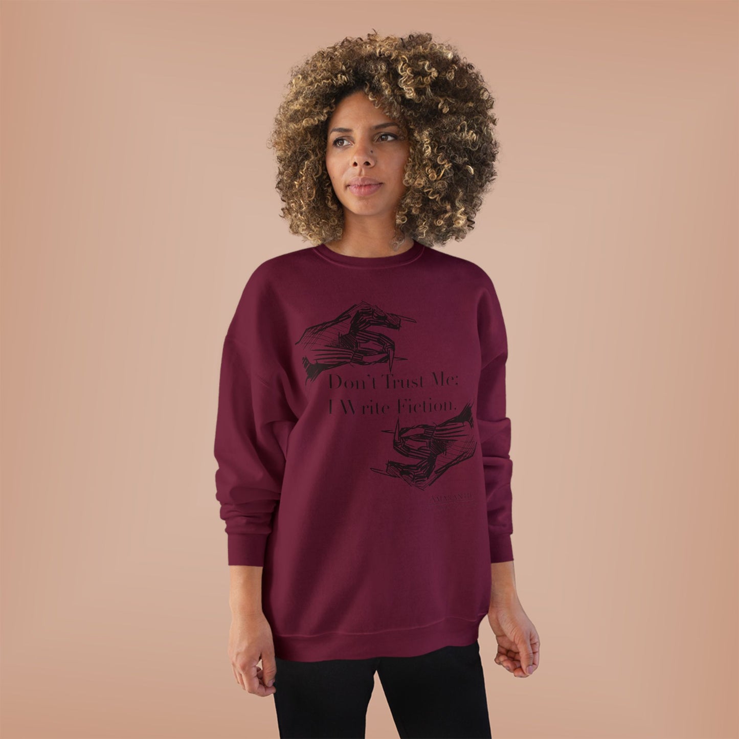 Don't Trust Me | Unisex EcoSmart® Crewneck Sweatshirt