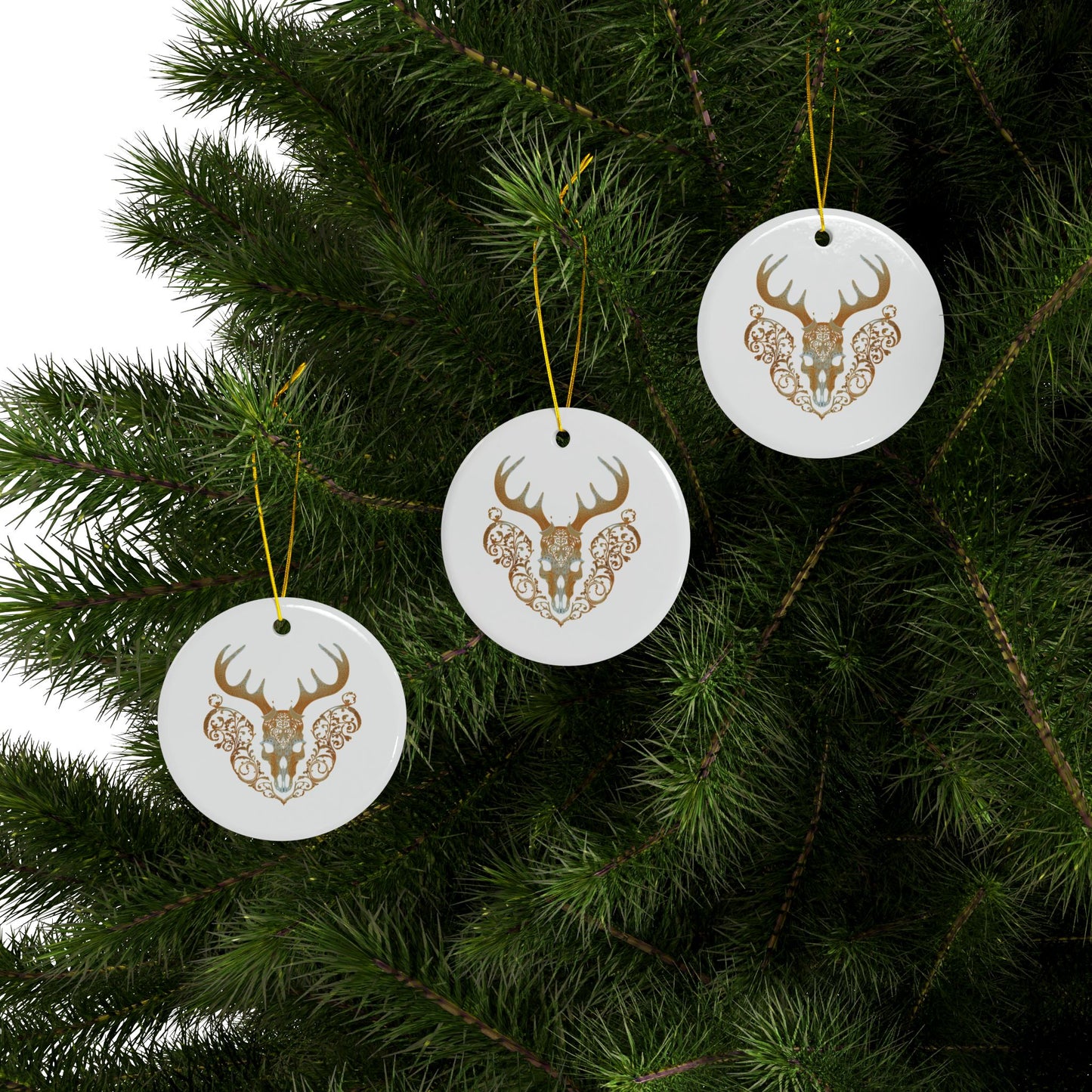 Das Gift | Ceramic Ornaments, 2-Side Print, (1pc, 3pcs, 5pcs, 10pcs)