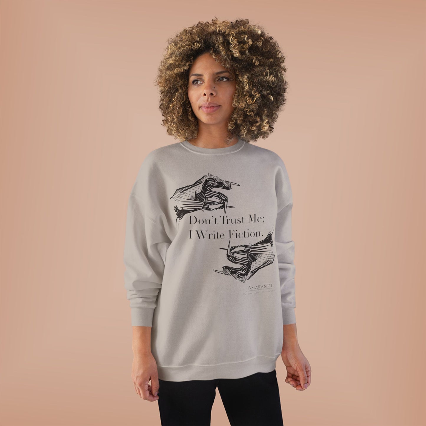 Don't Trust Me | Unisex EcoSmart® Crewneck Sweatshirt