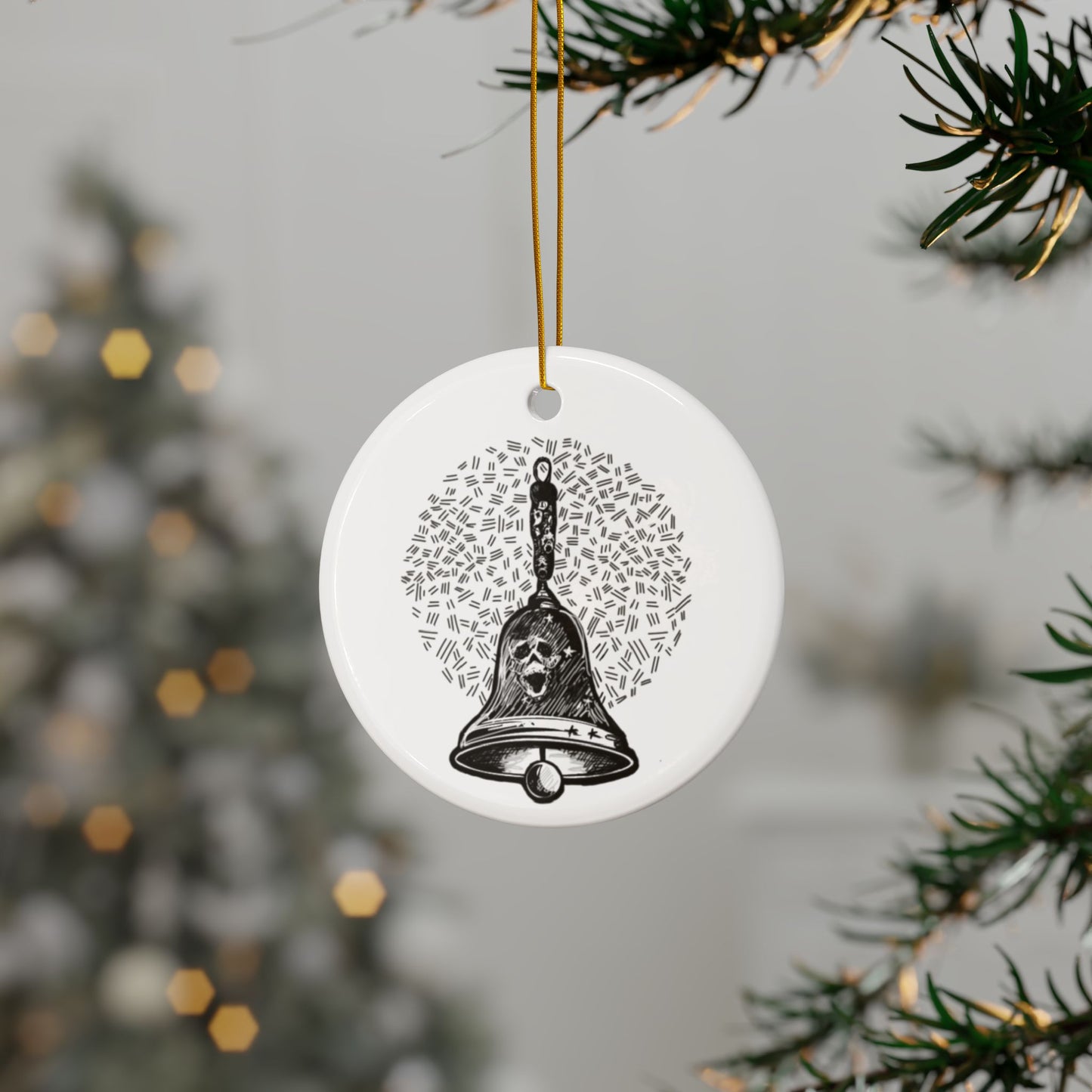 Milk Glass, Das Gift | Ceramic Ornaments, 2-Side Print, (1pc, 3pcs, 5pcs, 10pcs)