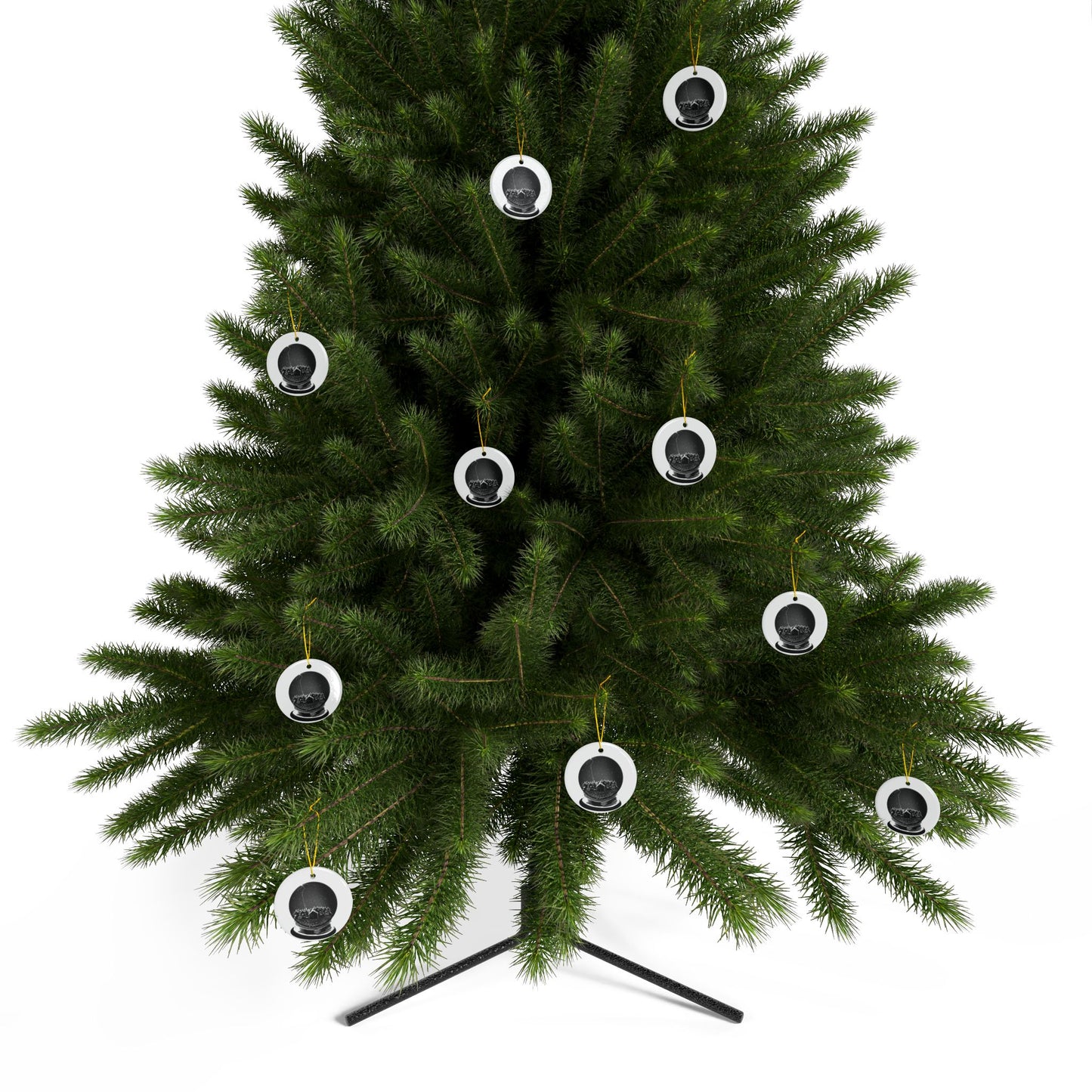 So Many Fragile Things, Das Gift | Ceramic Ornaments, 2-Side Print, (1pc, 3pcs, 5pcs, 10pcs)
