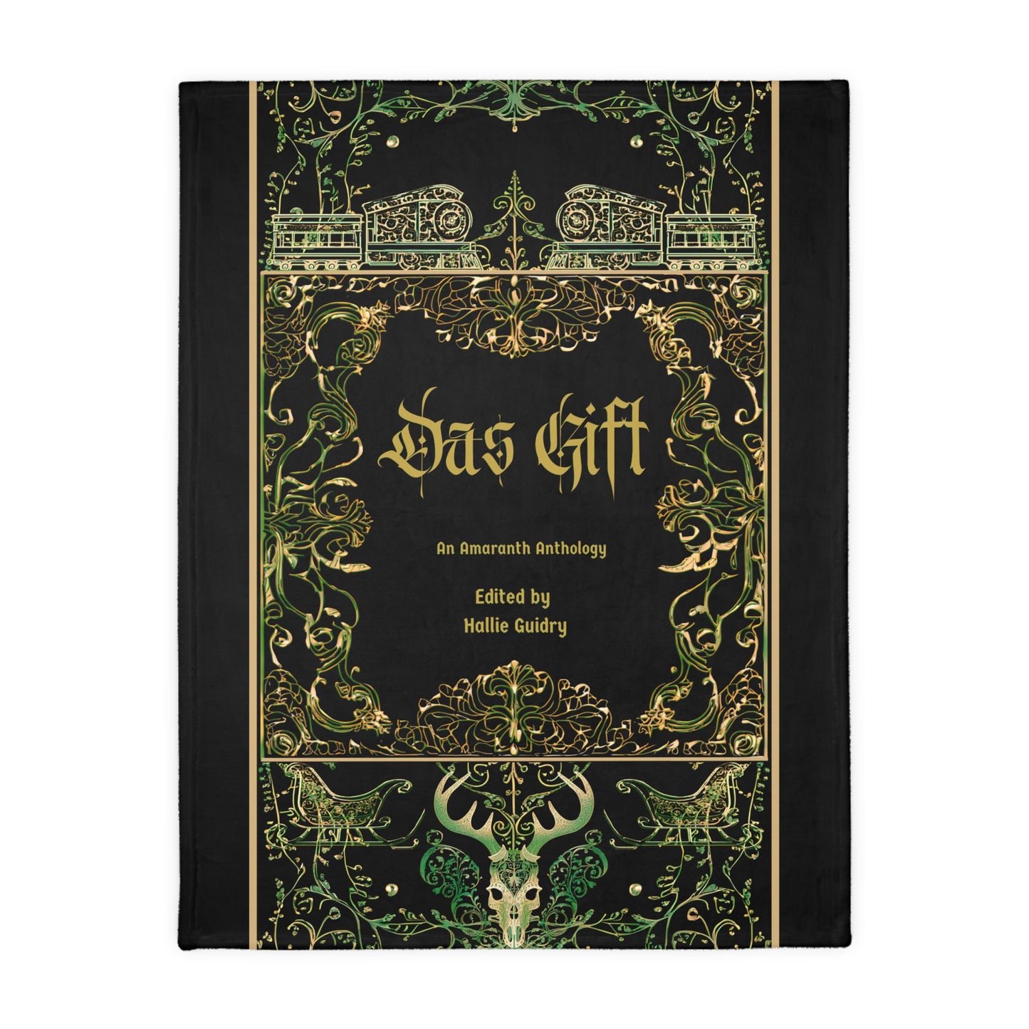 Das Gift | Velveteen Microfiber Blanket (Two-sided print)