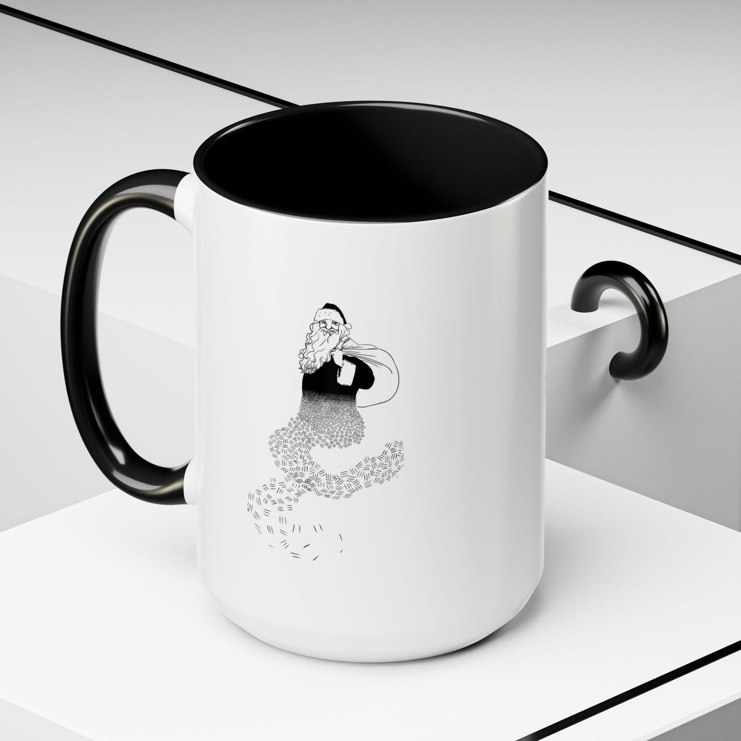 Holy Saint Nick, Das Gift | Accent Coffee Mug (11, 15oz)