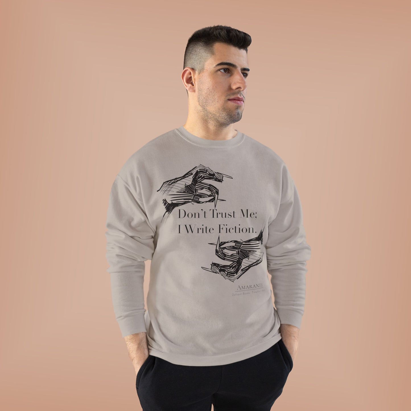Don't Trust Me | Unisex EcoSmart® Crewneck Sweatshirt