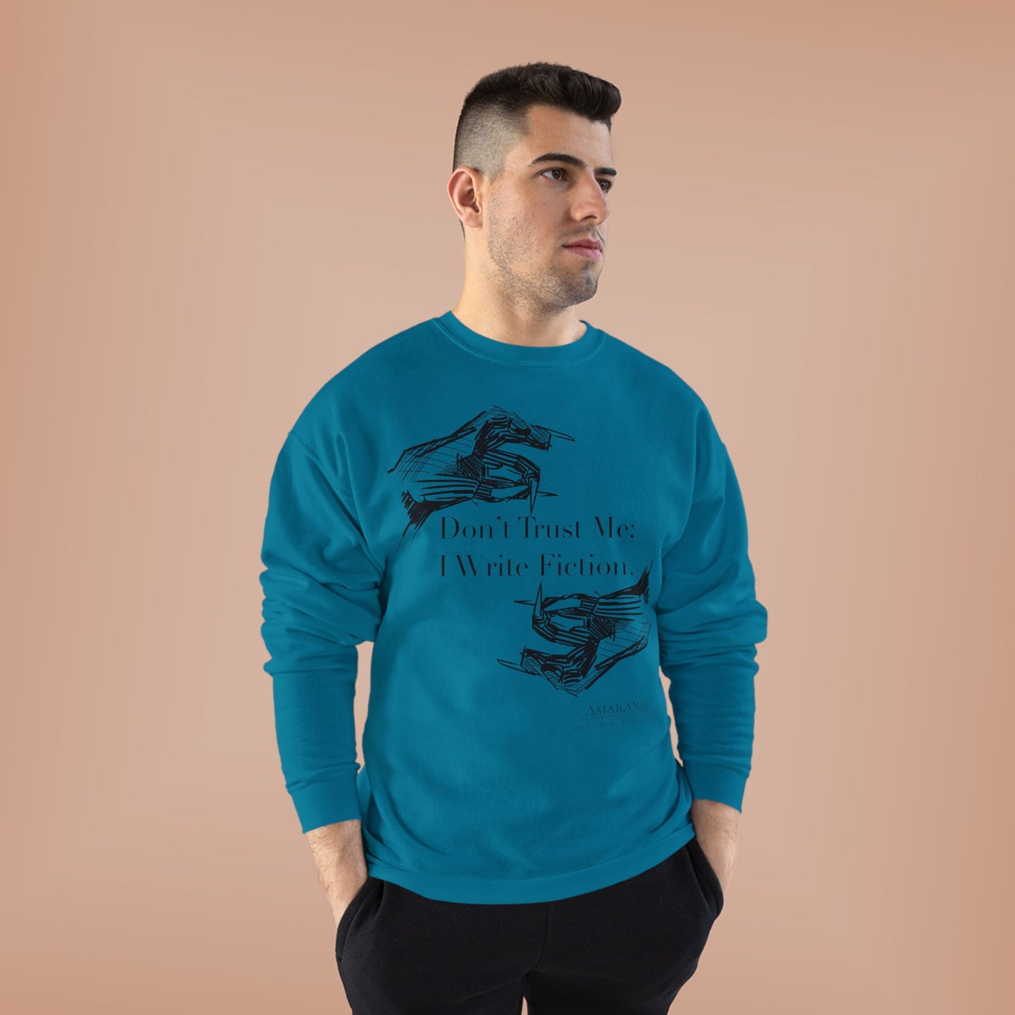 Don't Trust Me | Unisex EcoSmart® Crewneck Sweatshirt