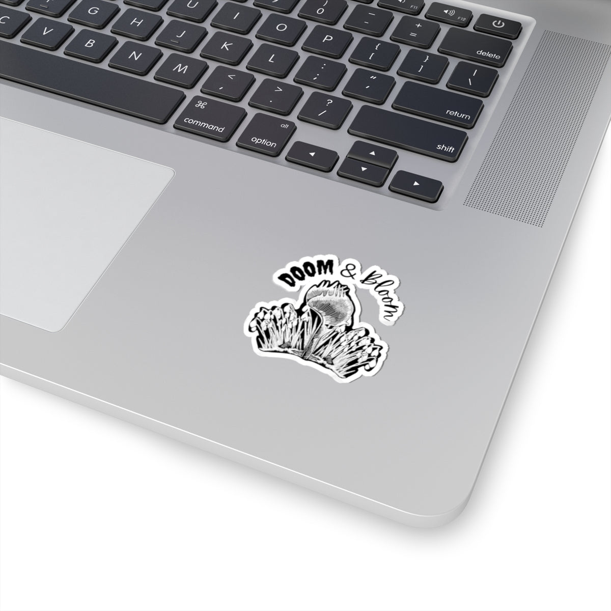 Doom & Bloom Kiss-Cut Stickers - Artistic Vinyl Stickers for Nature Lovers