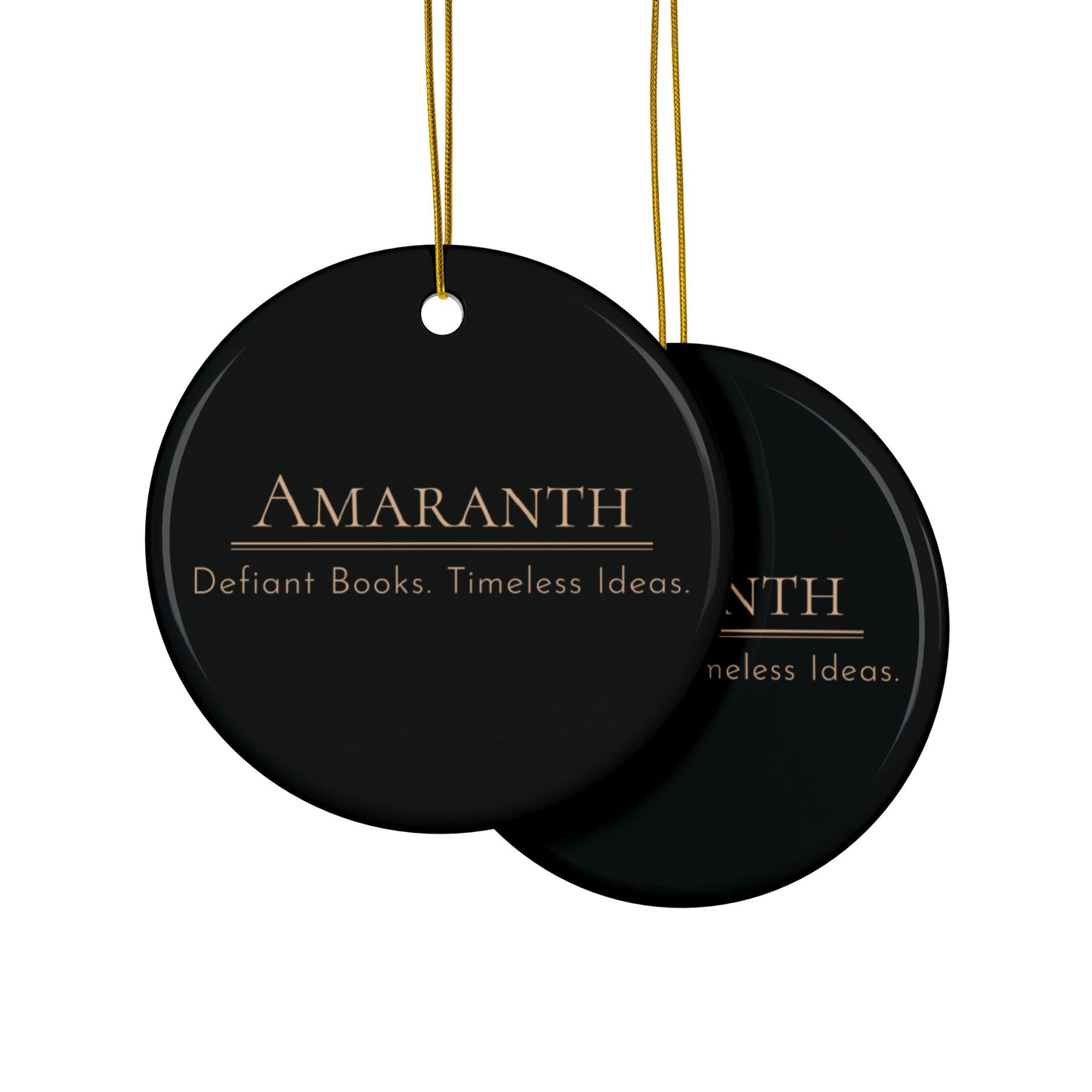 Amaranth | Ceramic Ornaments, 2-Side Print, (1pc, 3pcs, 5pcs, 10pcs)
