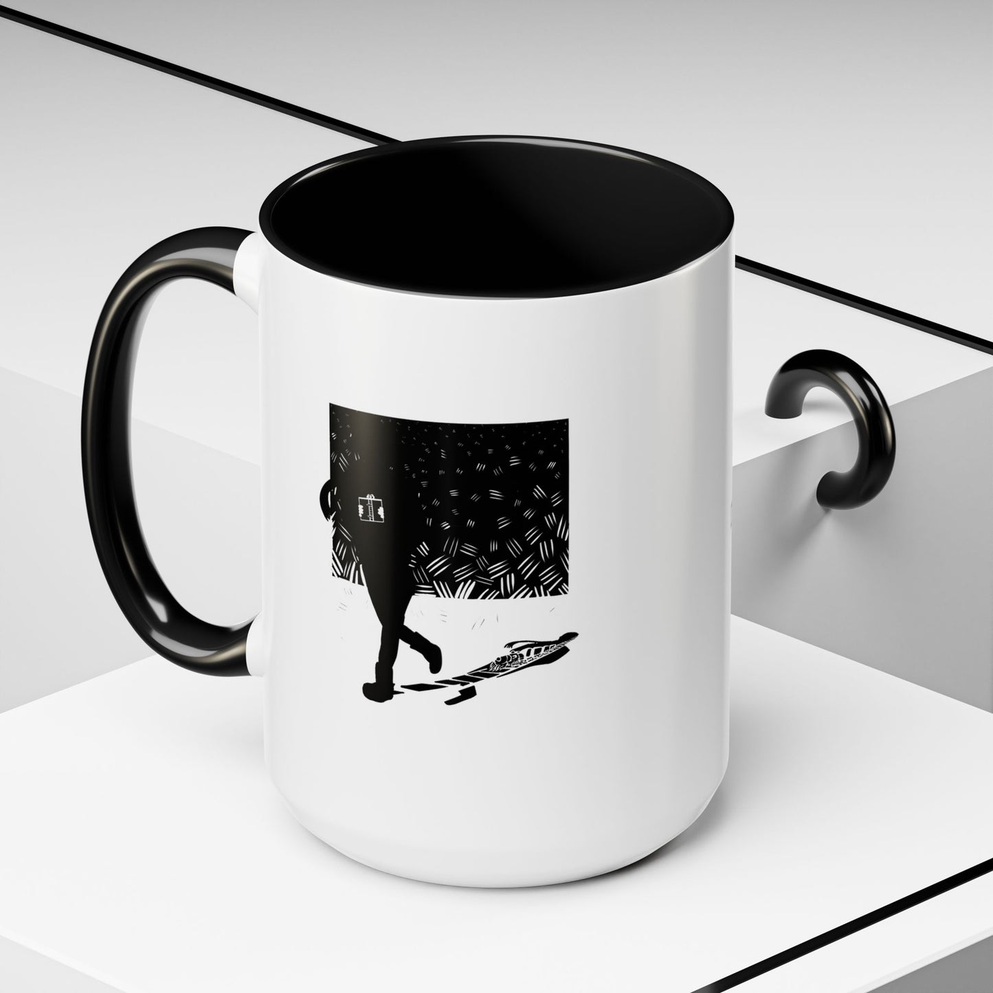 The Gift, Das Gift | Accent Coffee Mug (11, 15oz)