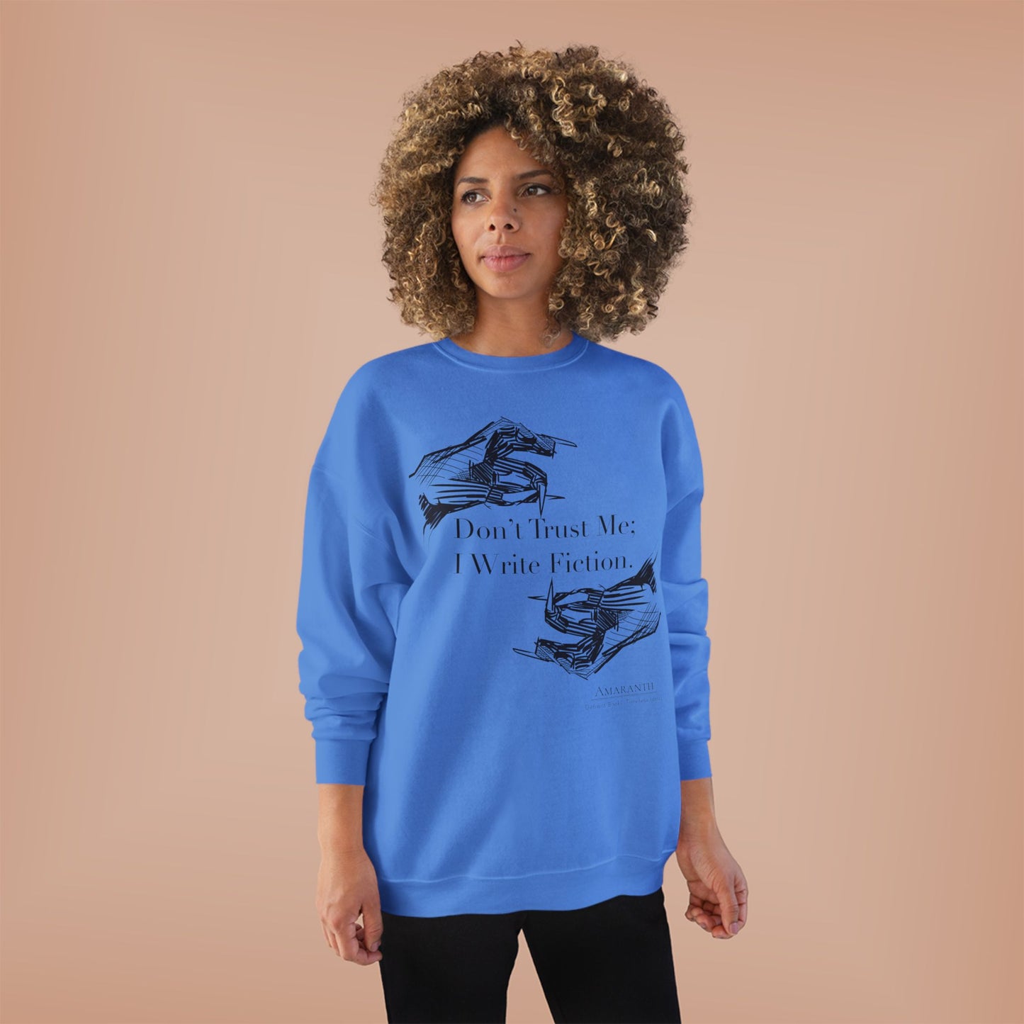 Don't Trust Me | Unisex EcoSmart® Crewneck Sweatshirt