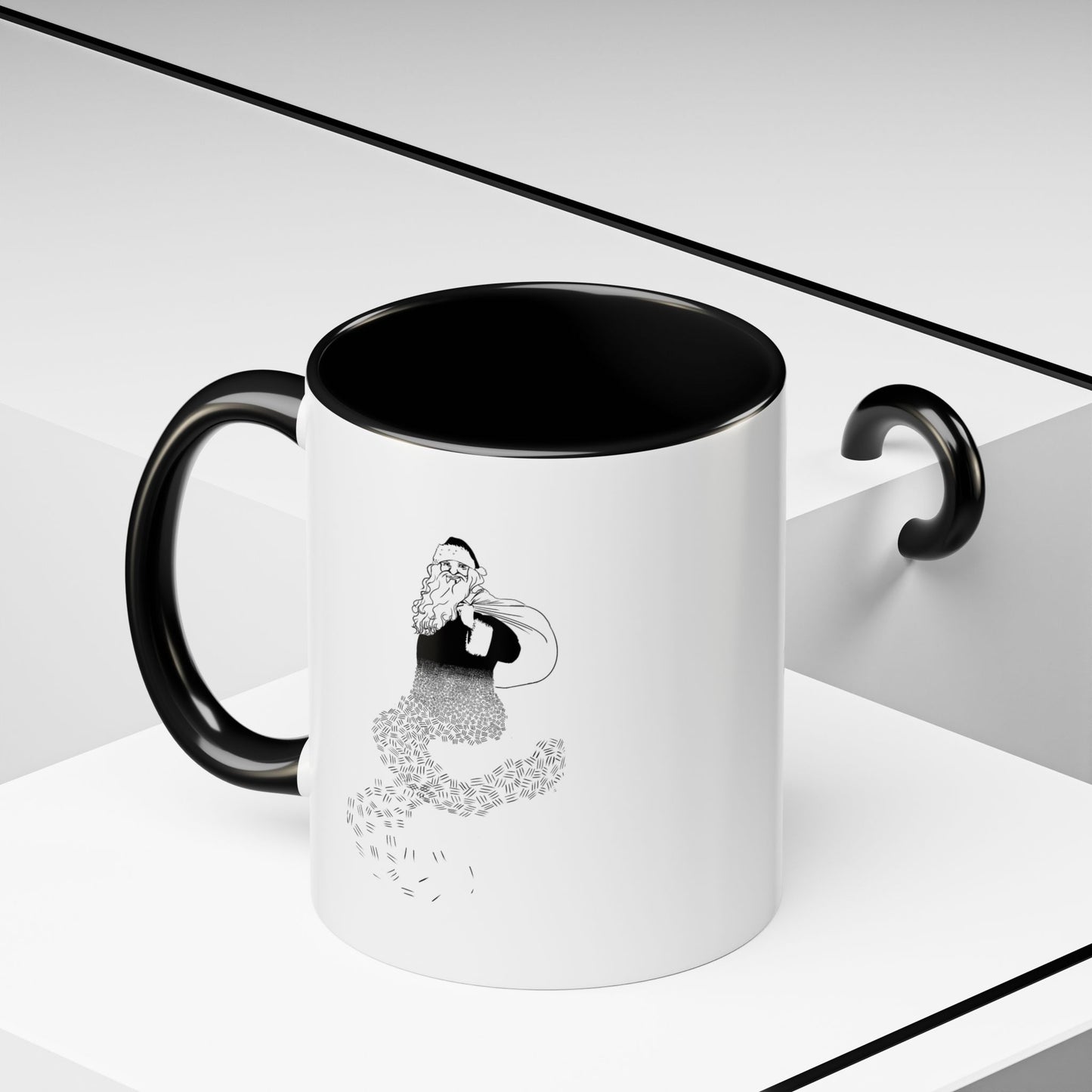 Holy Saint Nick, Das Gift | Accent Coffee Mug (11, 15oz)