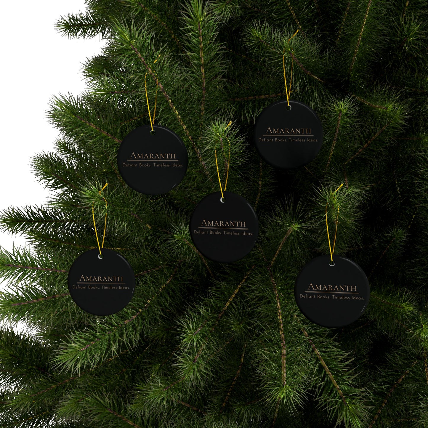 Amaranth | Ceramic Ornaments, 2-Side Print, (1pc, 3pcs, 5pcs, 10pcs)