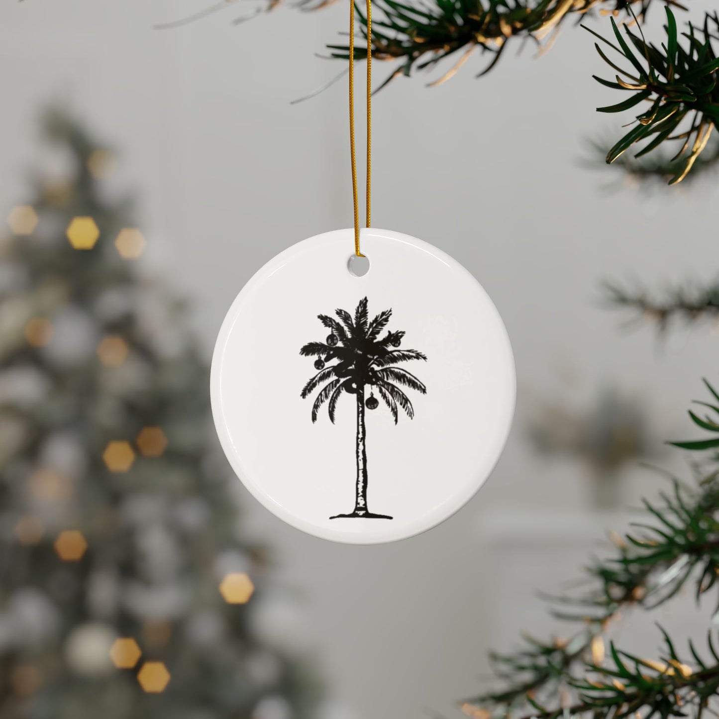 Under the Golden Hills, Das Gift | Ceramic Ornaments, 2-Side Print, (1pc, 3pcs, 5pcs, 10pcs)