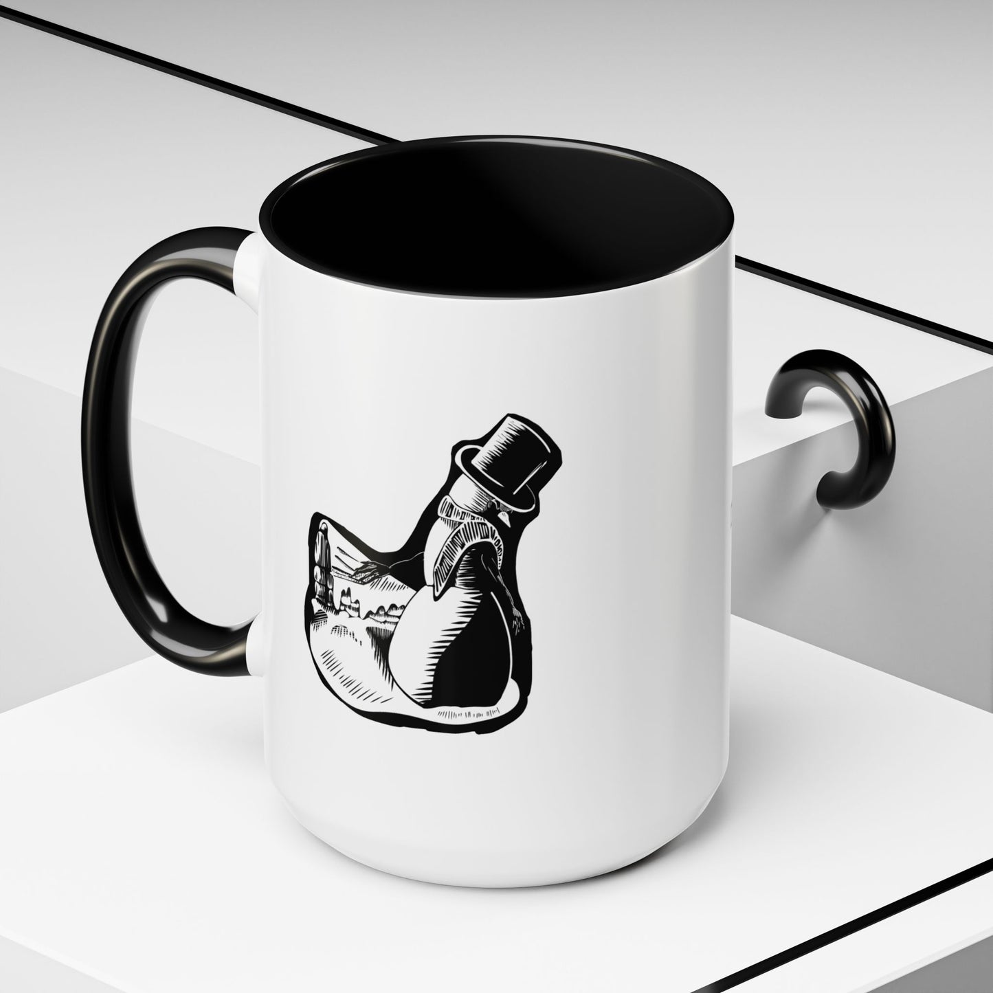 Dark of Christmas Night, Das Gift | Accent Coffee Mug (11, 15oz)