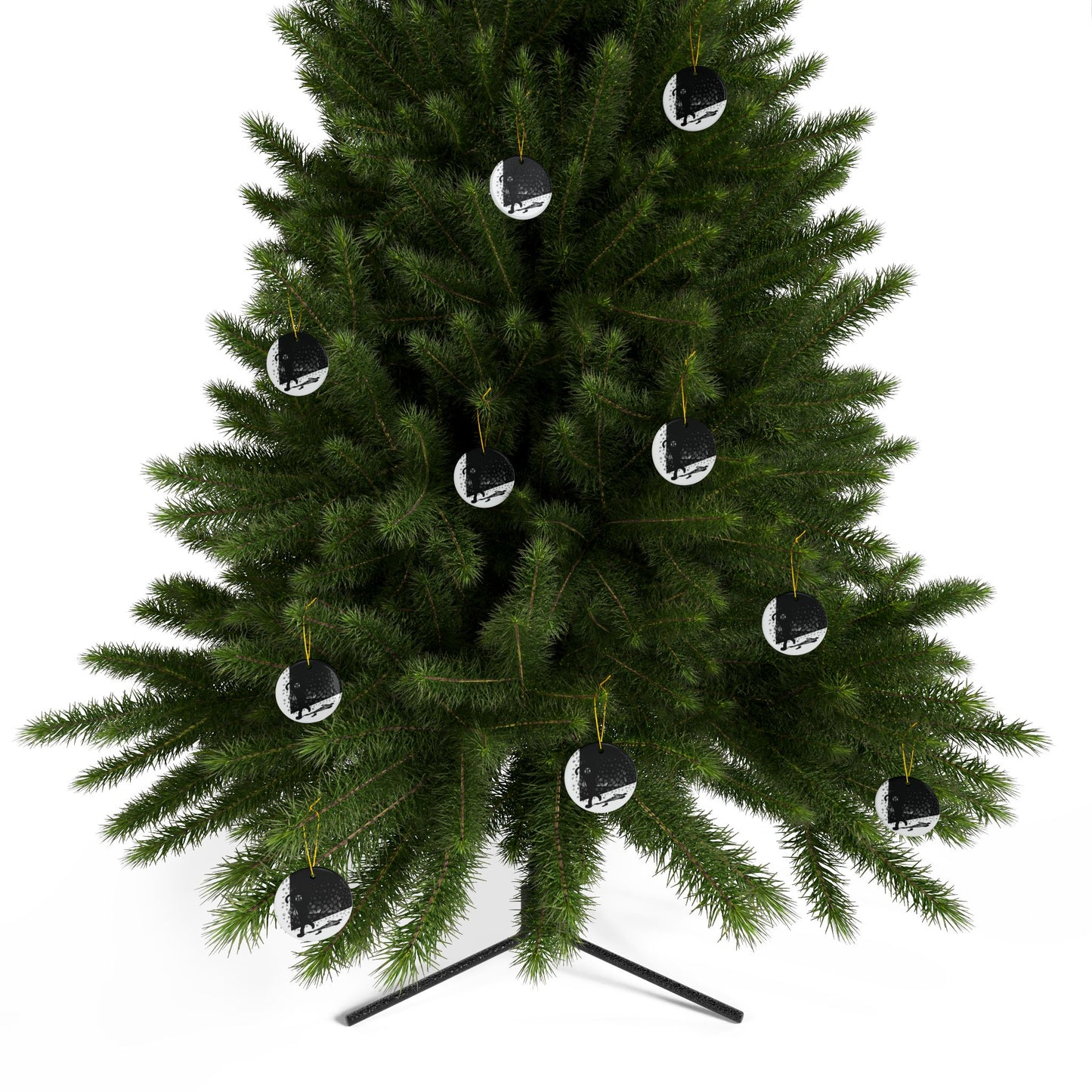 The Gift, Das Gift | Ceramic Ornaments, 2-Side Print, (1pc, 3pcs, 5pcs, 10pcs)