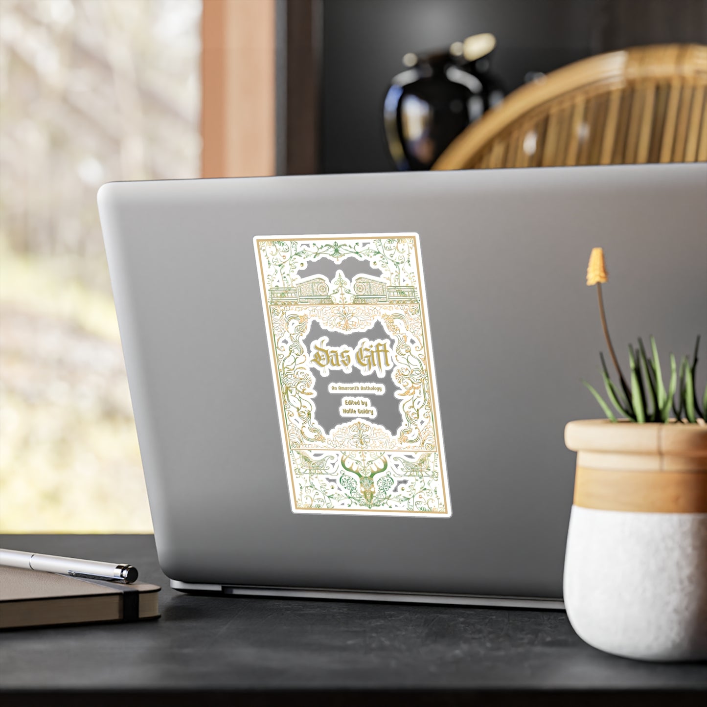 Das Gift (white) | Kiss-Cut Vinyl Decals