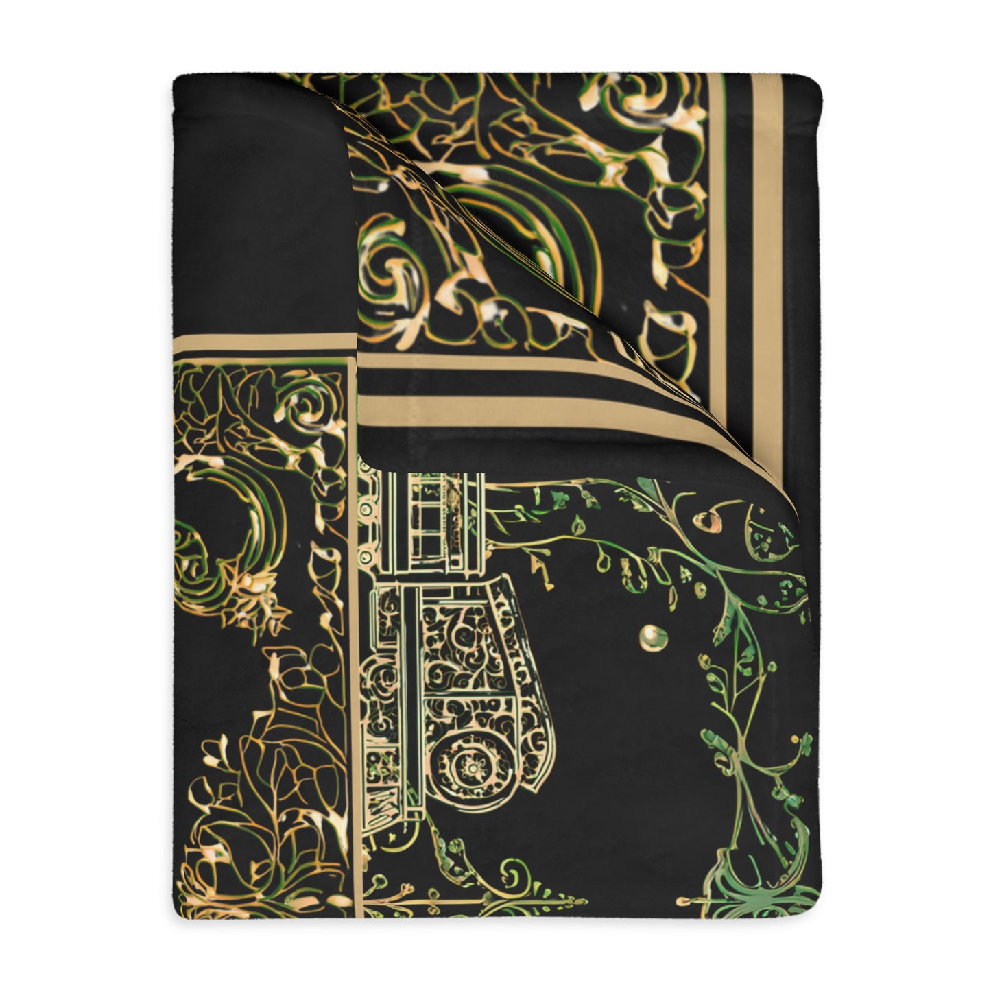 Das Gift | Velveteen Microfiber Blanket (Two-sided print)