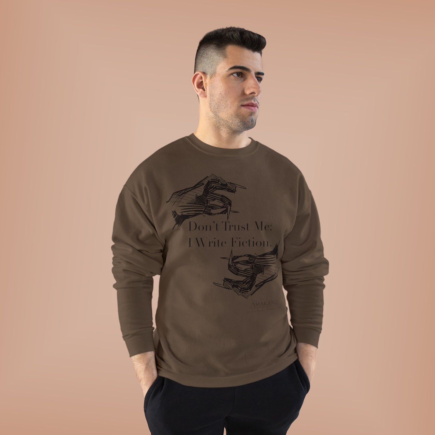 Don't Trust Me | Unisex EcoSmart® Crewneck Sweatshirt