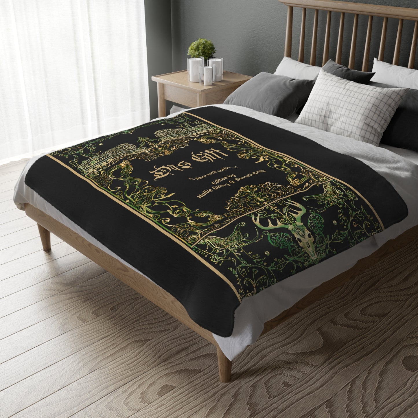Das Gift | Velveteen Microfiber Blanket (Two-sided print)
