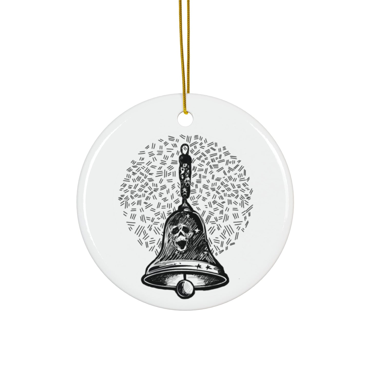 Milk Glass, Das Gift | Ceramic Ornaments, 2-Side Print, (1pc, 3pcs, 5pcs, 10pcs)