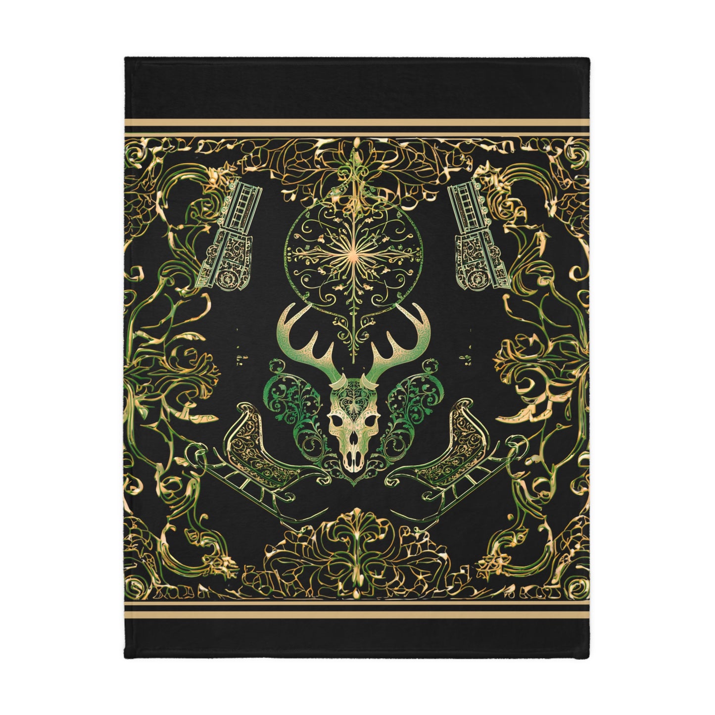 Das Gift | Velveteen Microfiber Blanket (Two-sided print)
