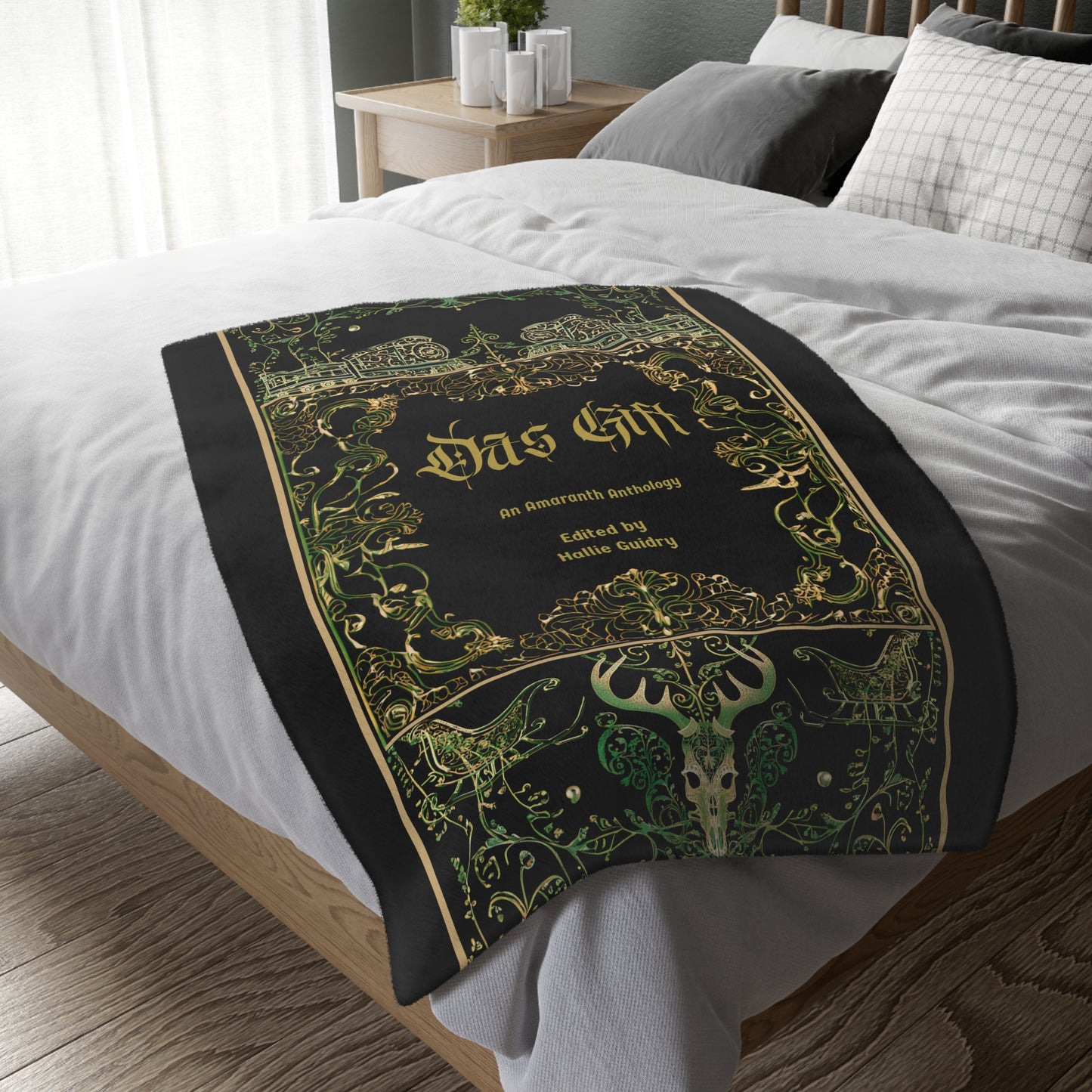 Das Gift | Velveteen Microfiber Blanket (Two-sided print)