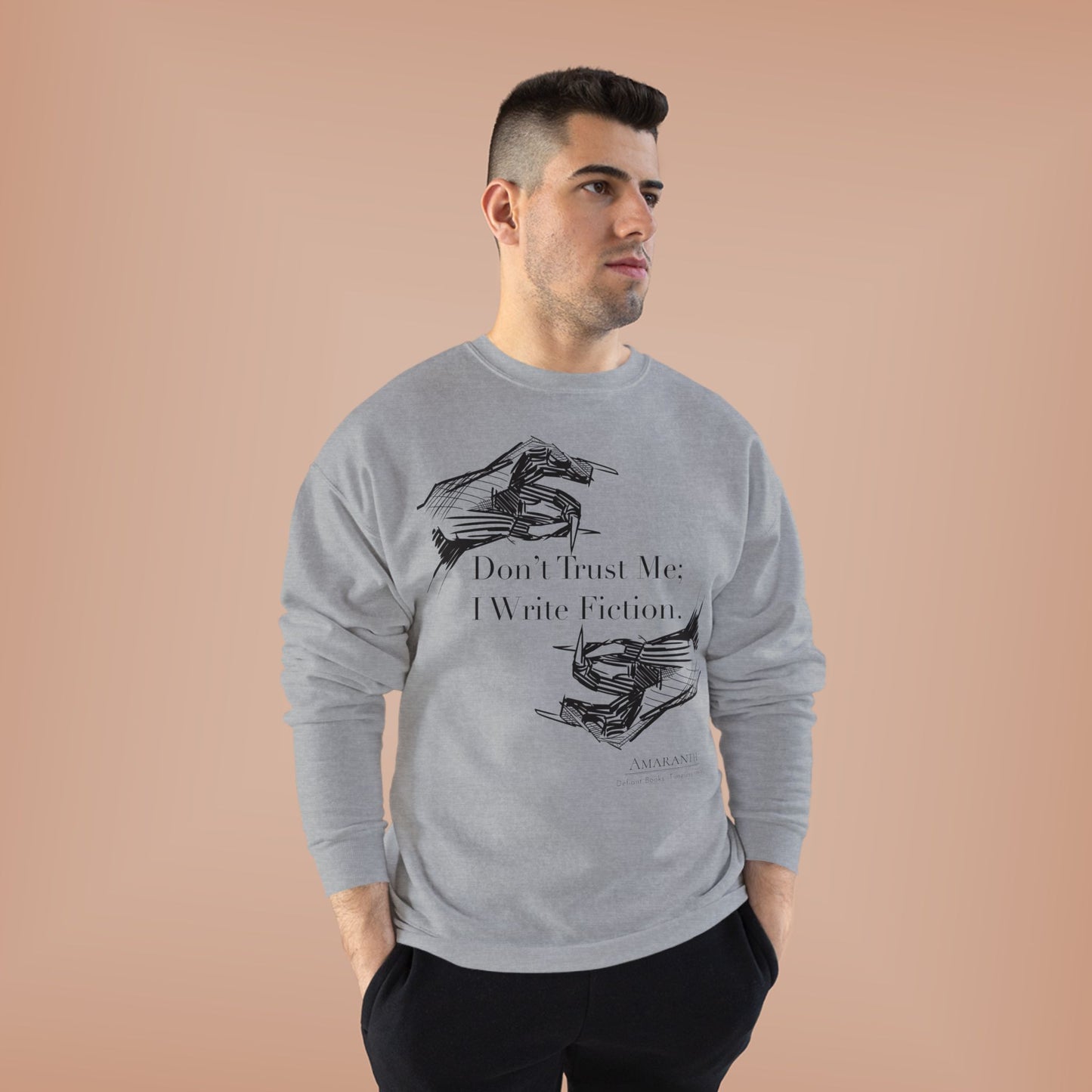 Don't Trust Me | Unisex EcoSmart® Crewneck Sweatshirt