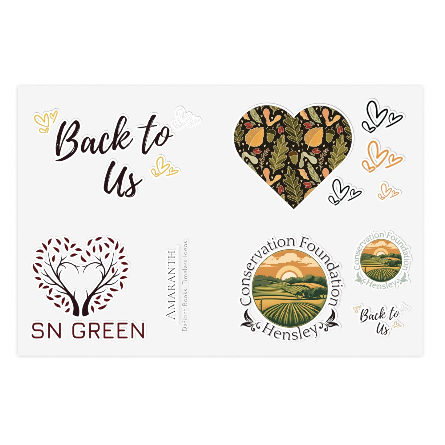 Back to Us | Sticker Sheets