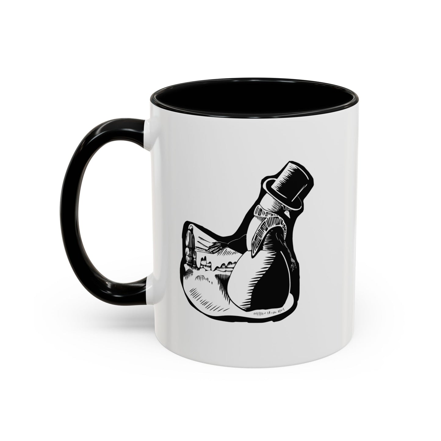 Dark of Christmas Night, Das Gift | Accent Coffee Mug (11, 15oz)