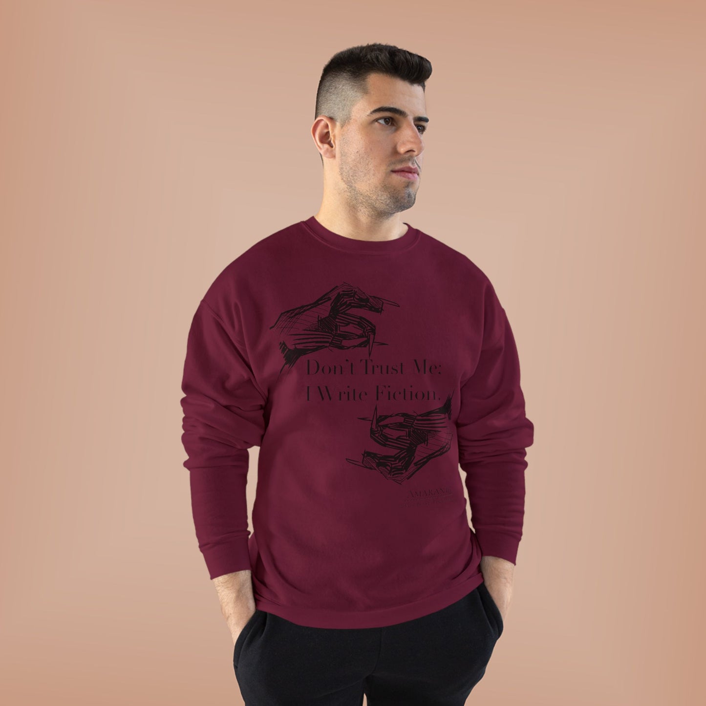 Don't Trust Me | Unisex EcoSmart® Crewneck Sweatshirt