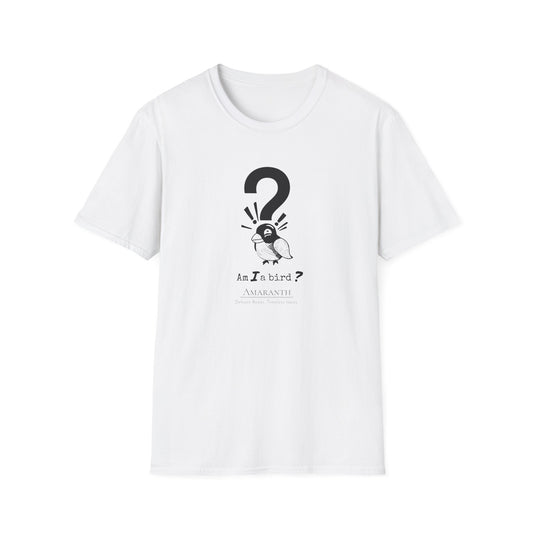 "Am I a Bird?!" WyoWriters | Unisex Softstyle T-Shirt