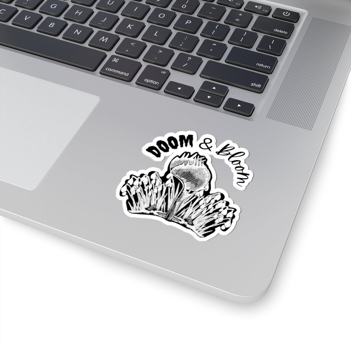 Doom & Bloom Kiss-Cut Stickers - Artistic Vinyl Stickers for Nature Lovers