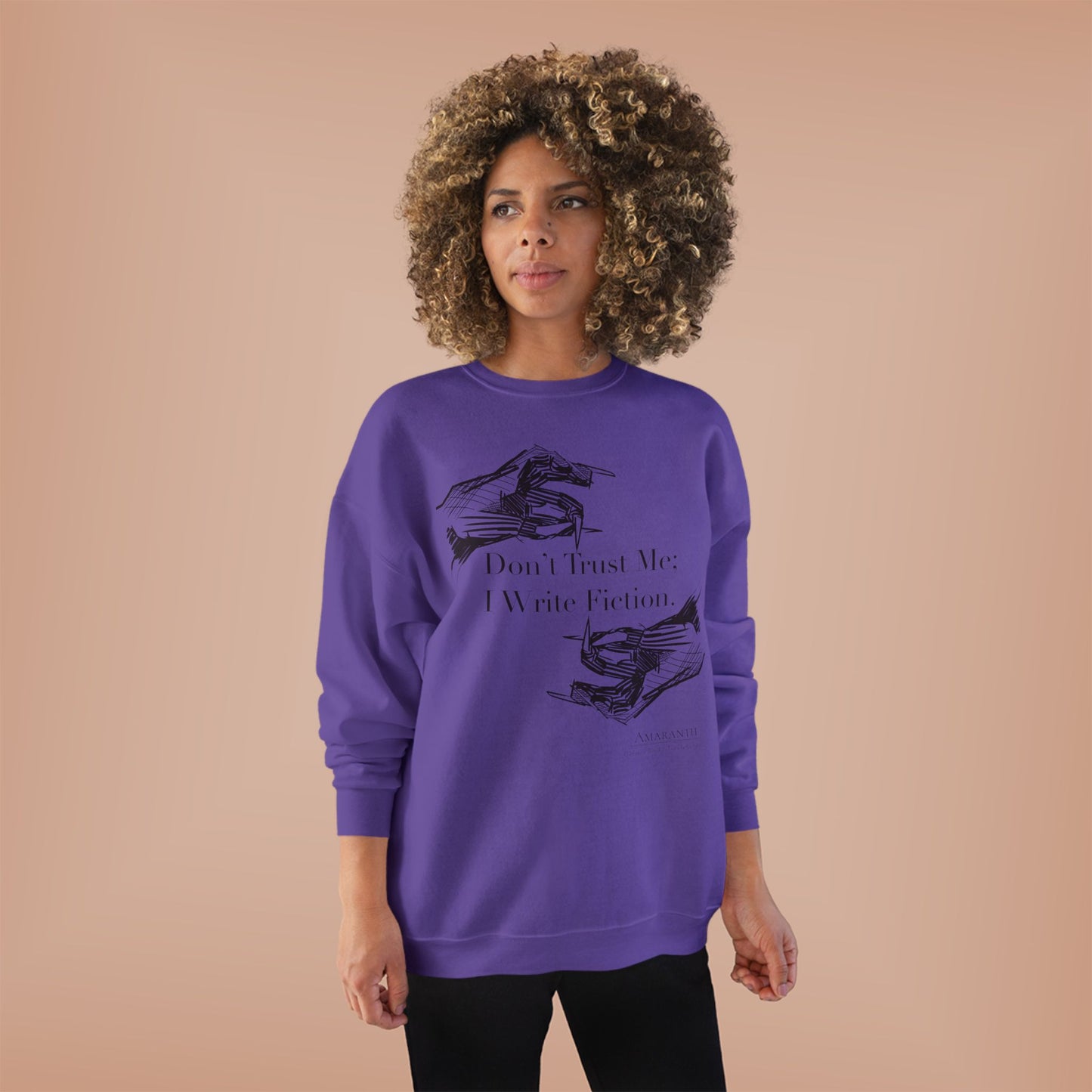 Don't Trust Me | Unisex EcoSmart® Crewneck Sweatshirt