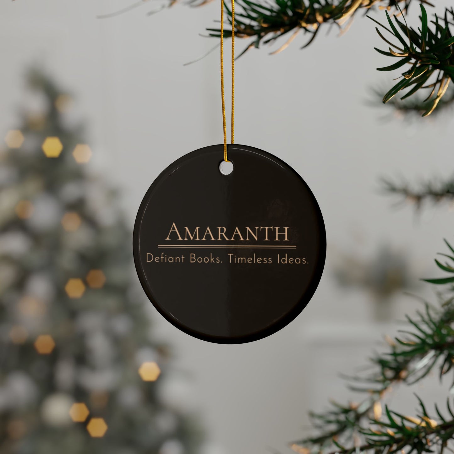 Amaranth | Ceramic Ornaments, 2-Side Print, (1pc, 3pcs, 5pcs, 10pcs)