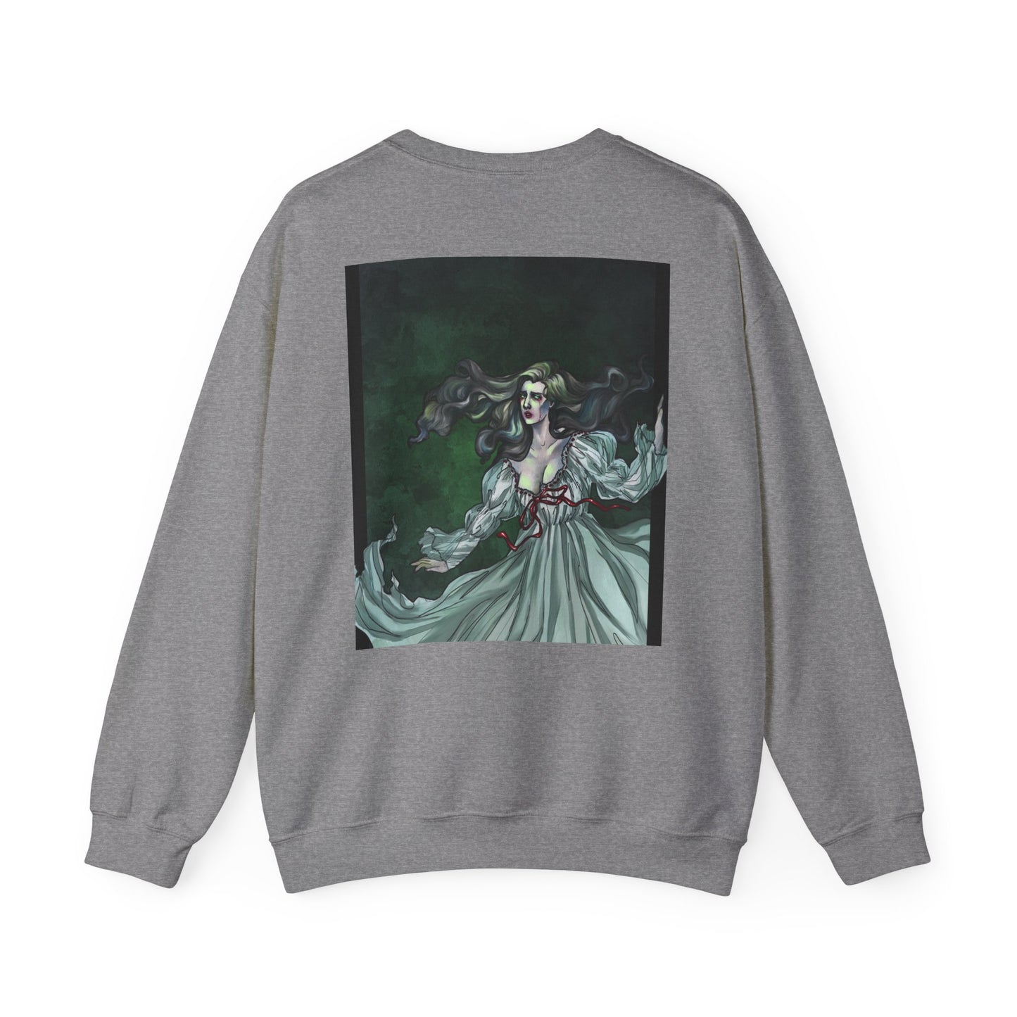 The Veneficium Feminae Ghost | Unisex Heavy Blend™ Crewneck Sweatshirt