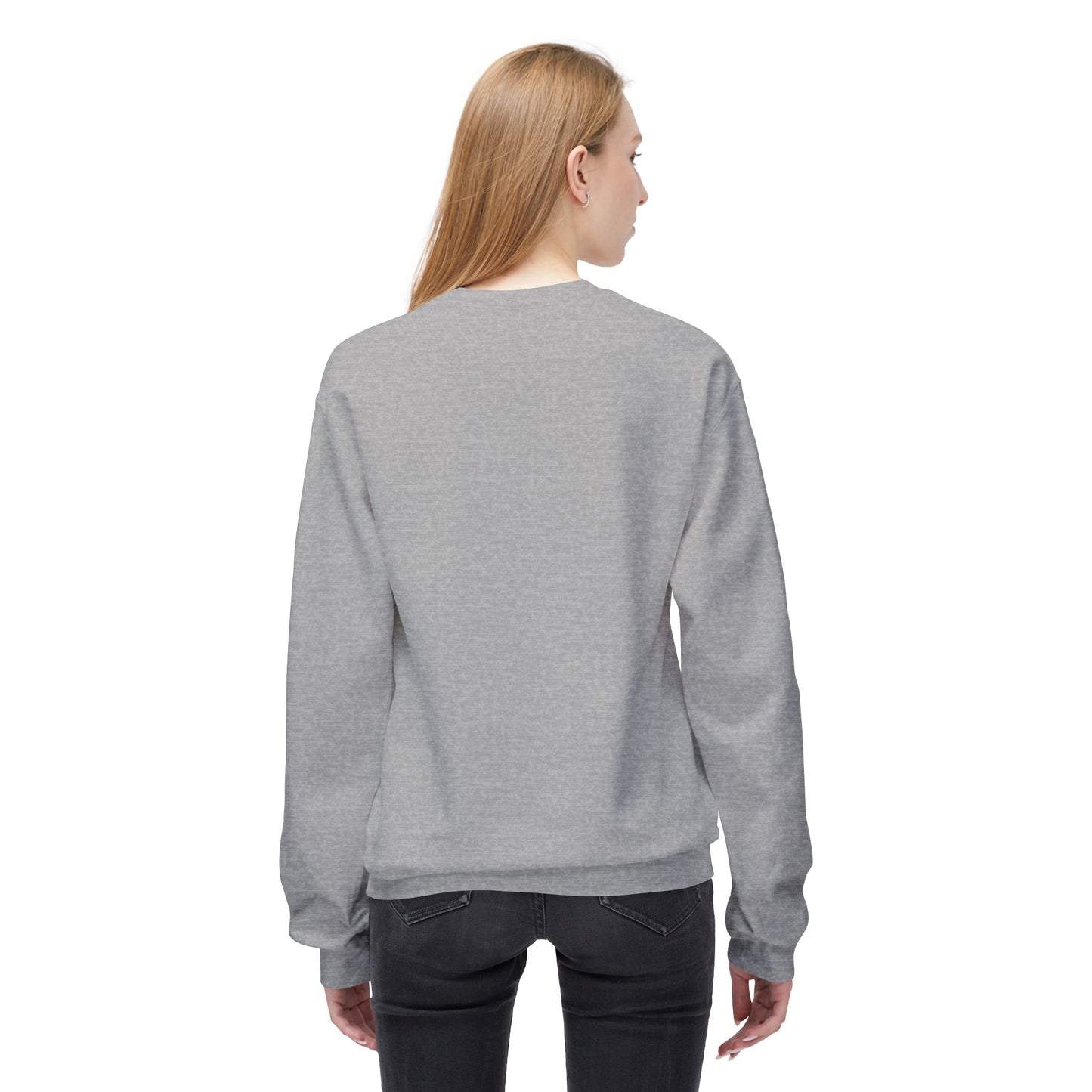 Double Track Unisex Fleece Crewneck Sweatshirt