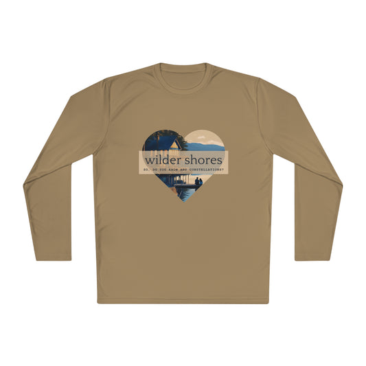 Wilder Shores Heart | Unisex Lightweight Long Sleeve Tee