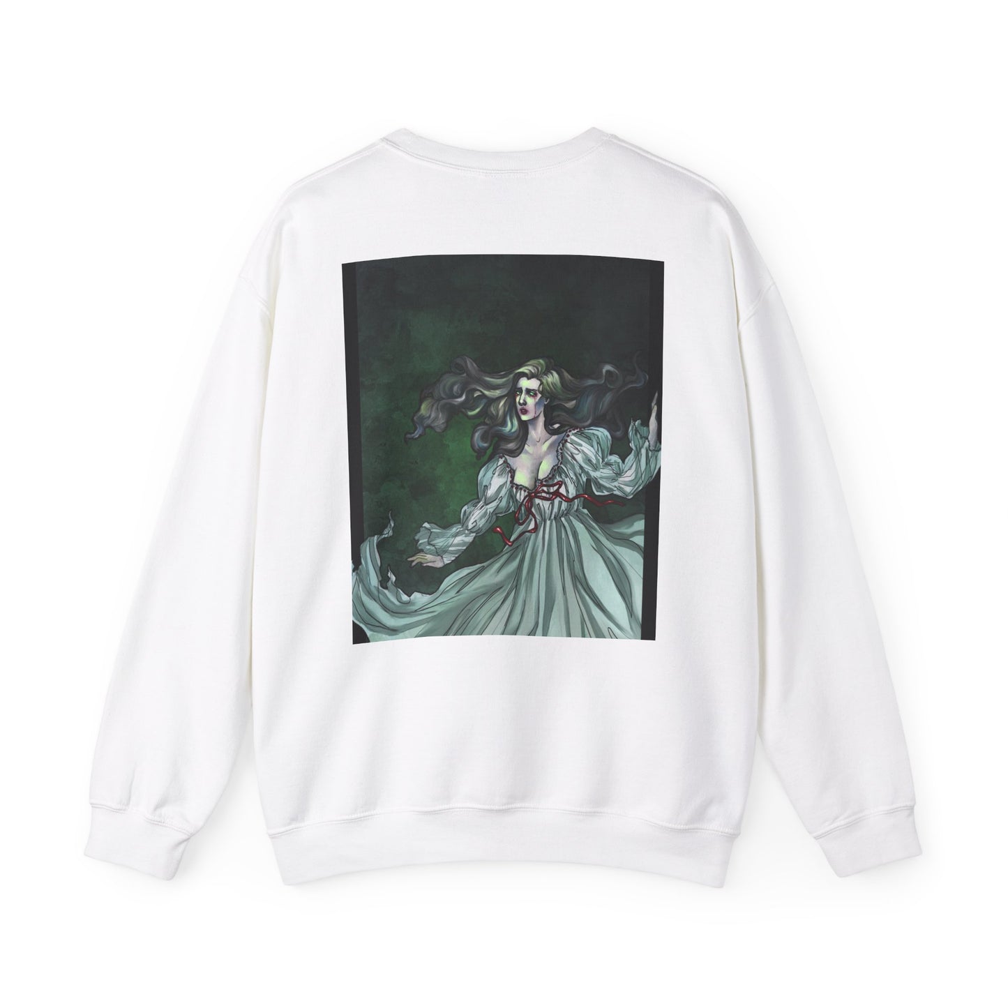 The Veneficium Feminae Ghost | Unisex Heavy Blend™ Crewneck Sweatshirt