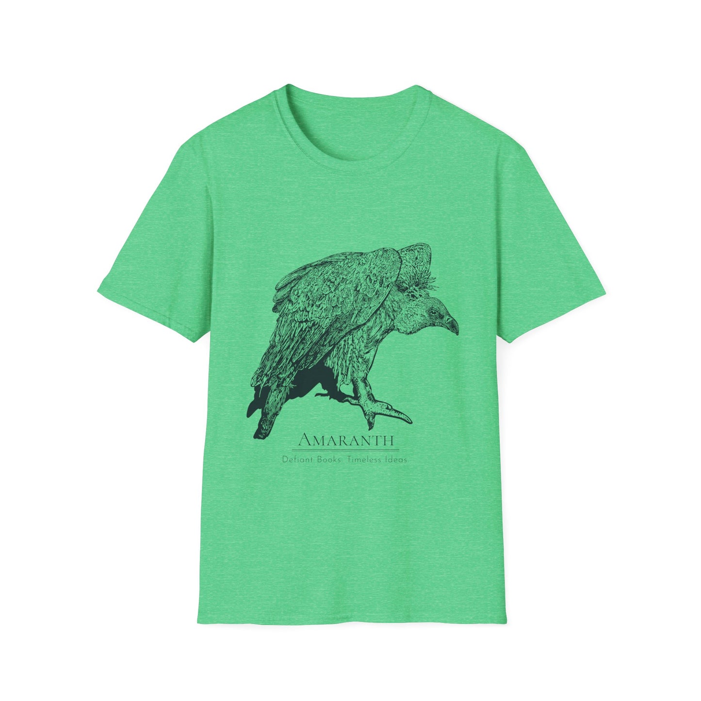 Amaranth Vulture | Graphic Unisex Softstyle T-Shirt - Eco-Friendly Fashion