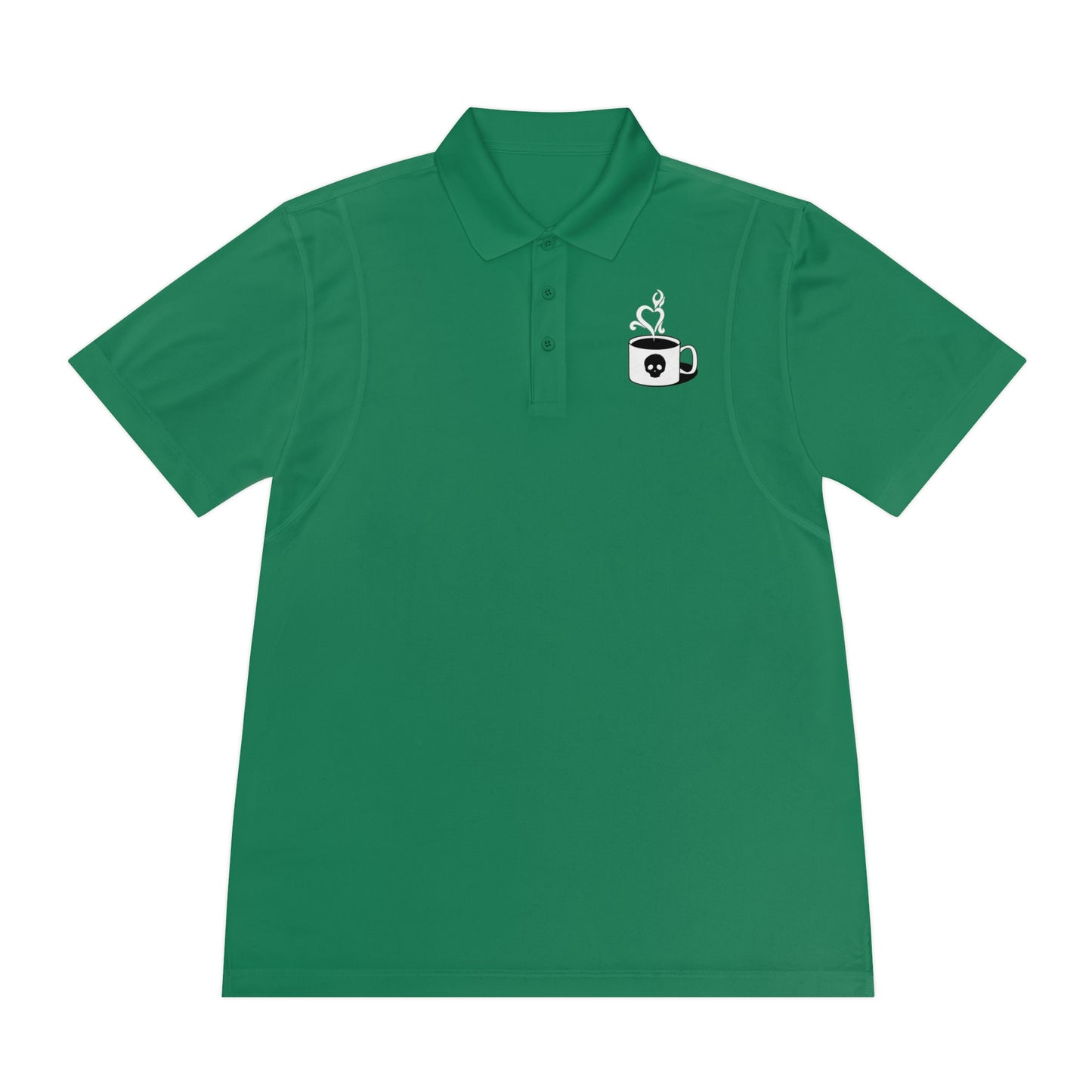 Amaranth Cup of Death Logo Men's Sport Polo Shirt