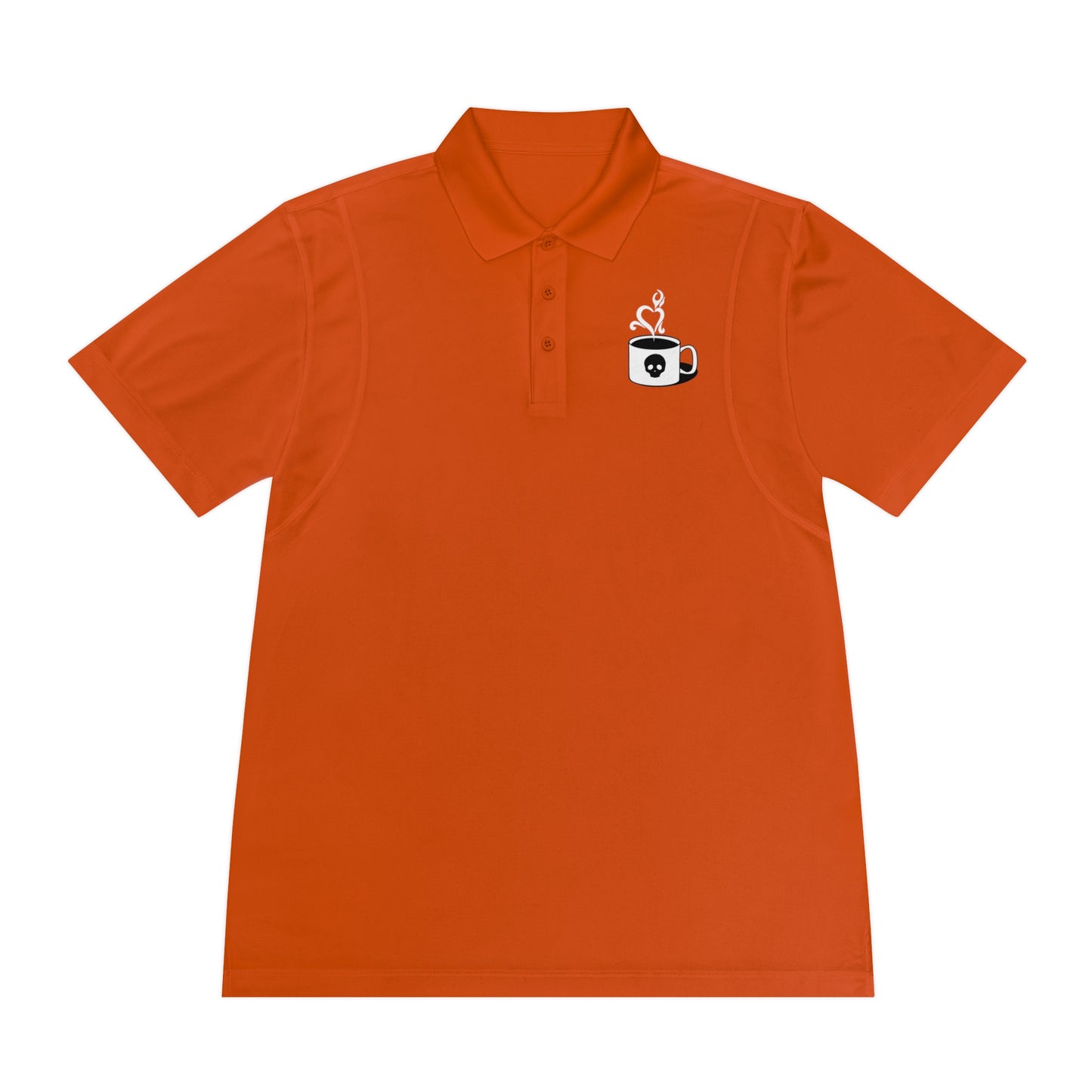 Amaranth Cup of Death Logo Men's Sport Polo Shirt