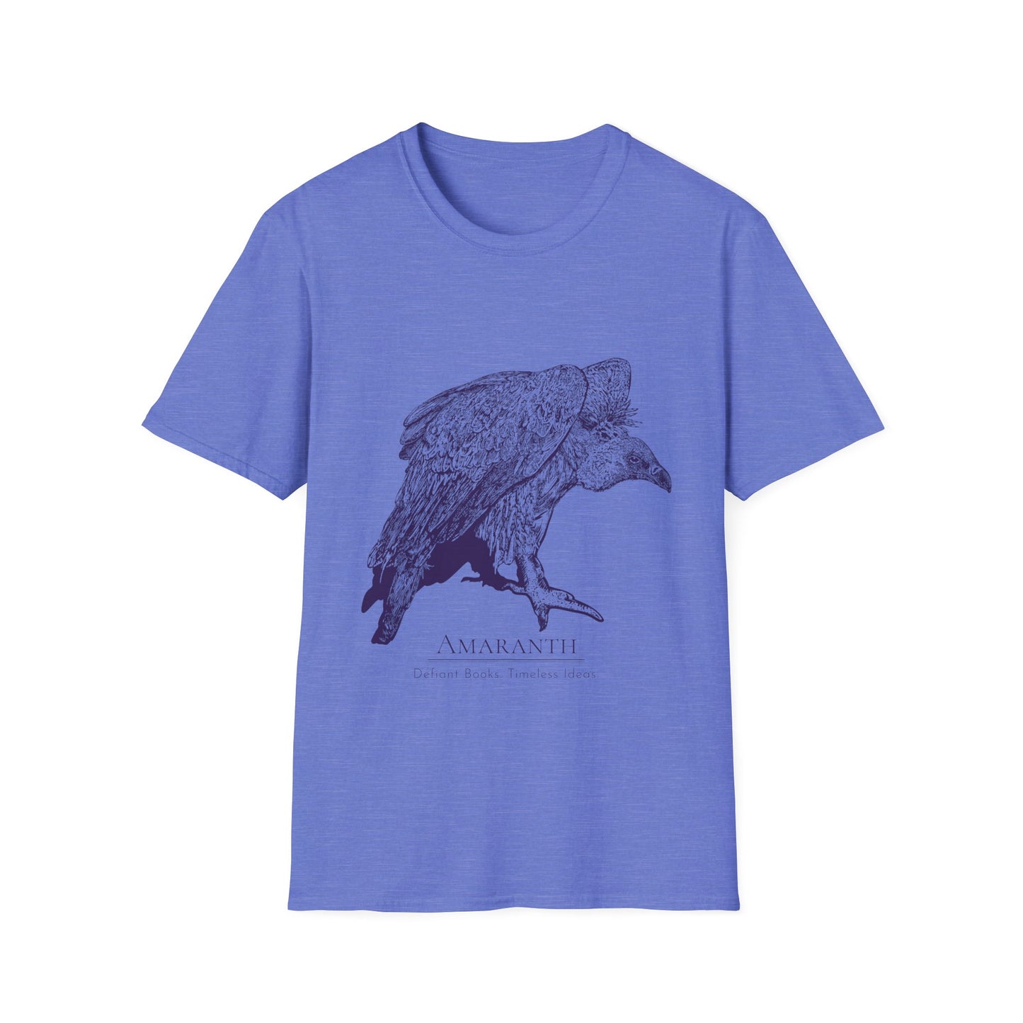 Amaranth Vulture | Graphic Unisex Softstyle T-Shirt - Eco-Friendly Fashion