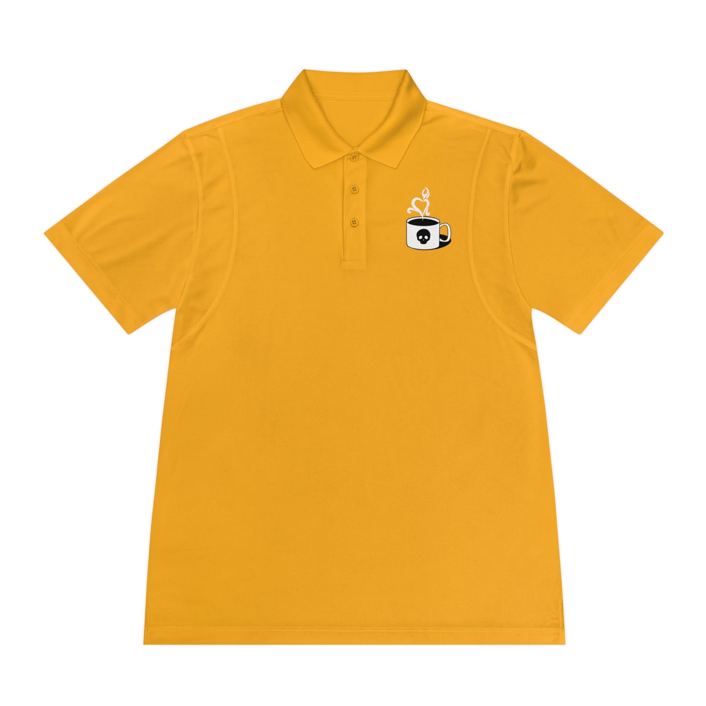 Amaranth Cup of Death Logo Men's Sport Polo Shirt